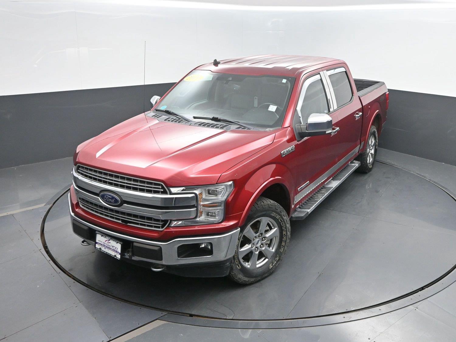 Used 2019 Ruby Red Metallic Tinted Clearcoat Ford LARIAT image 67