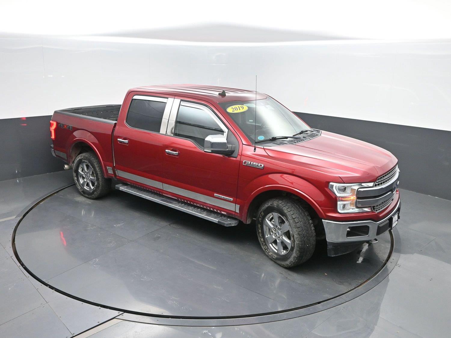 Used 2019 Ruby Red Metallic Tinted Clearcoat Ford LARIAT image 70