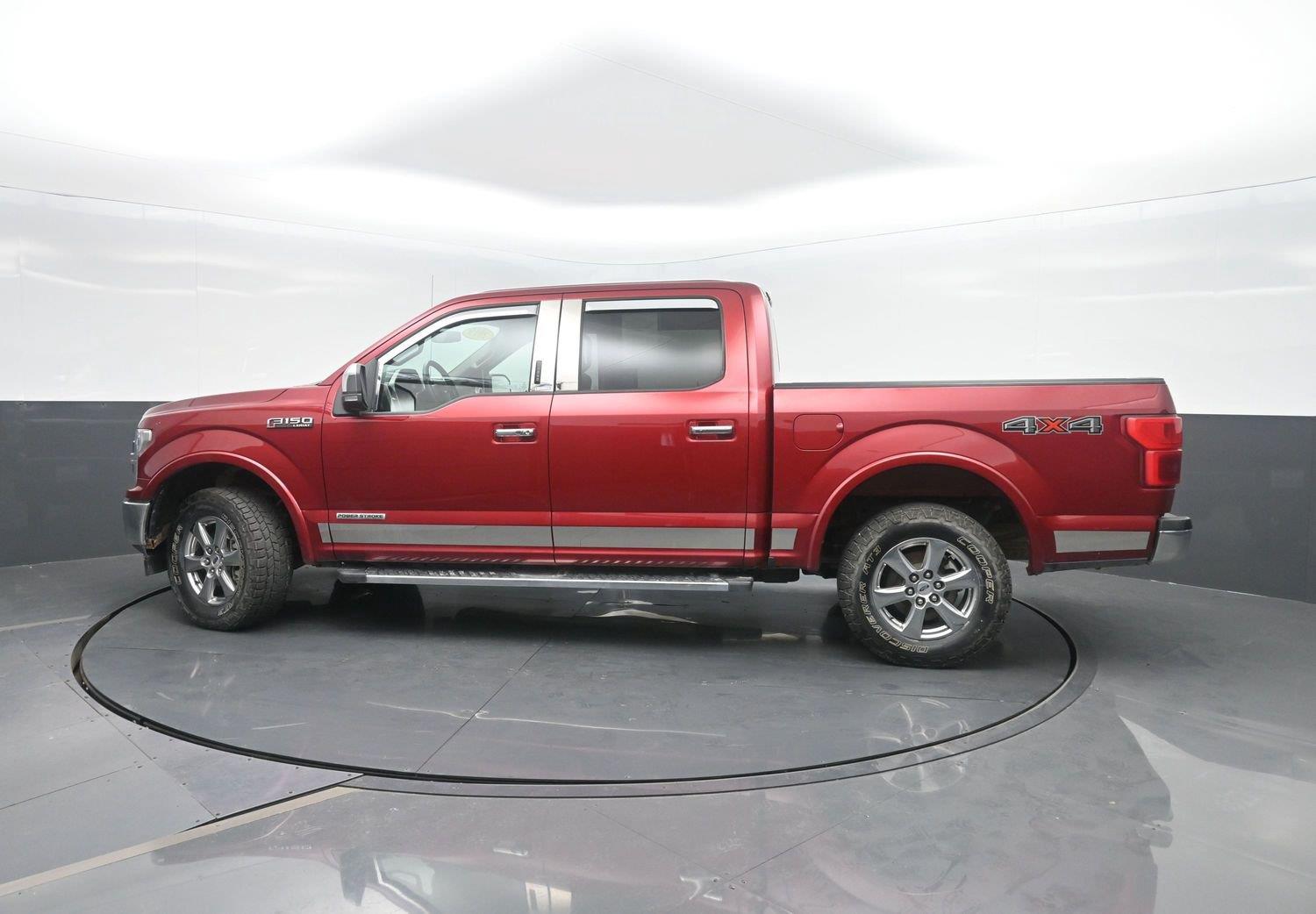Used 2019 Ruby Red Metallic Tinted Clearcoat Ford LARIAT image 71
