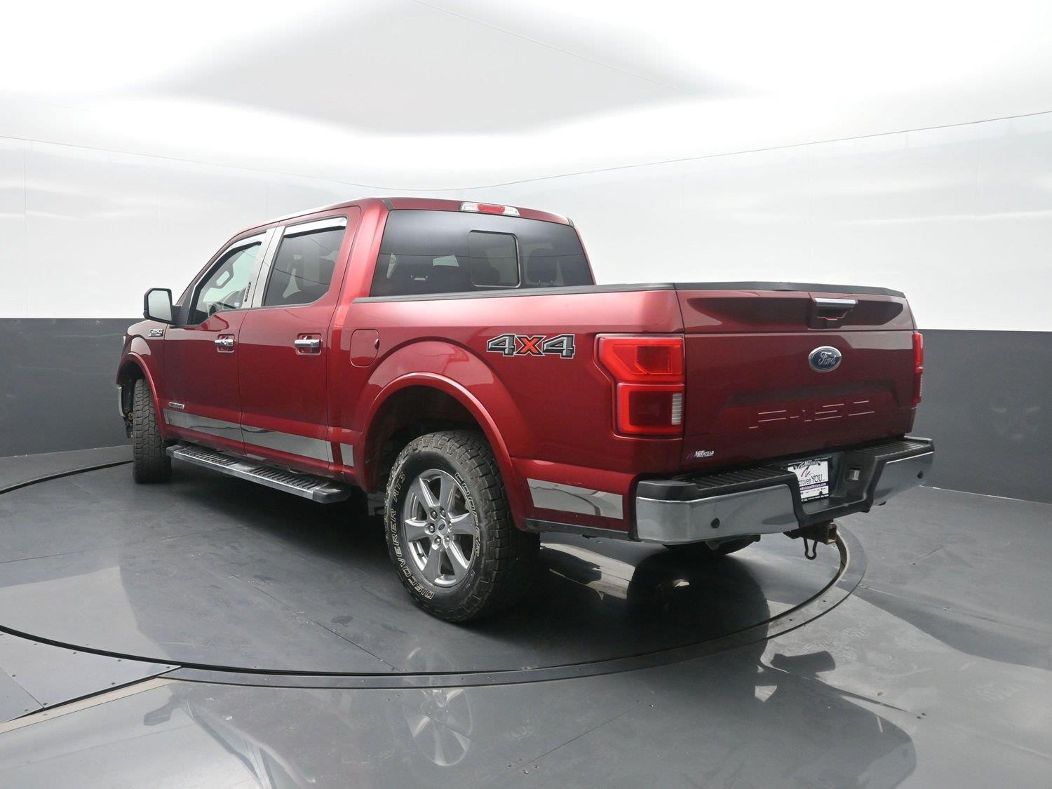 Used 2019 Ruby Red Metallic Tinted Clearcoat Ford LARIAT image 74