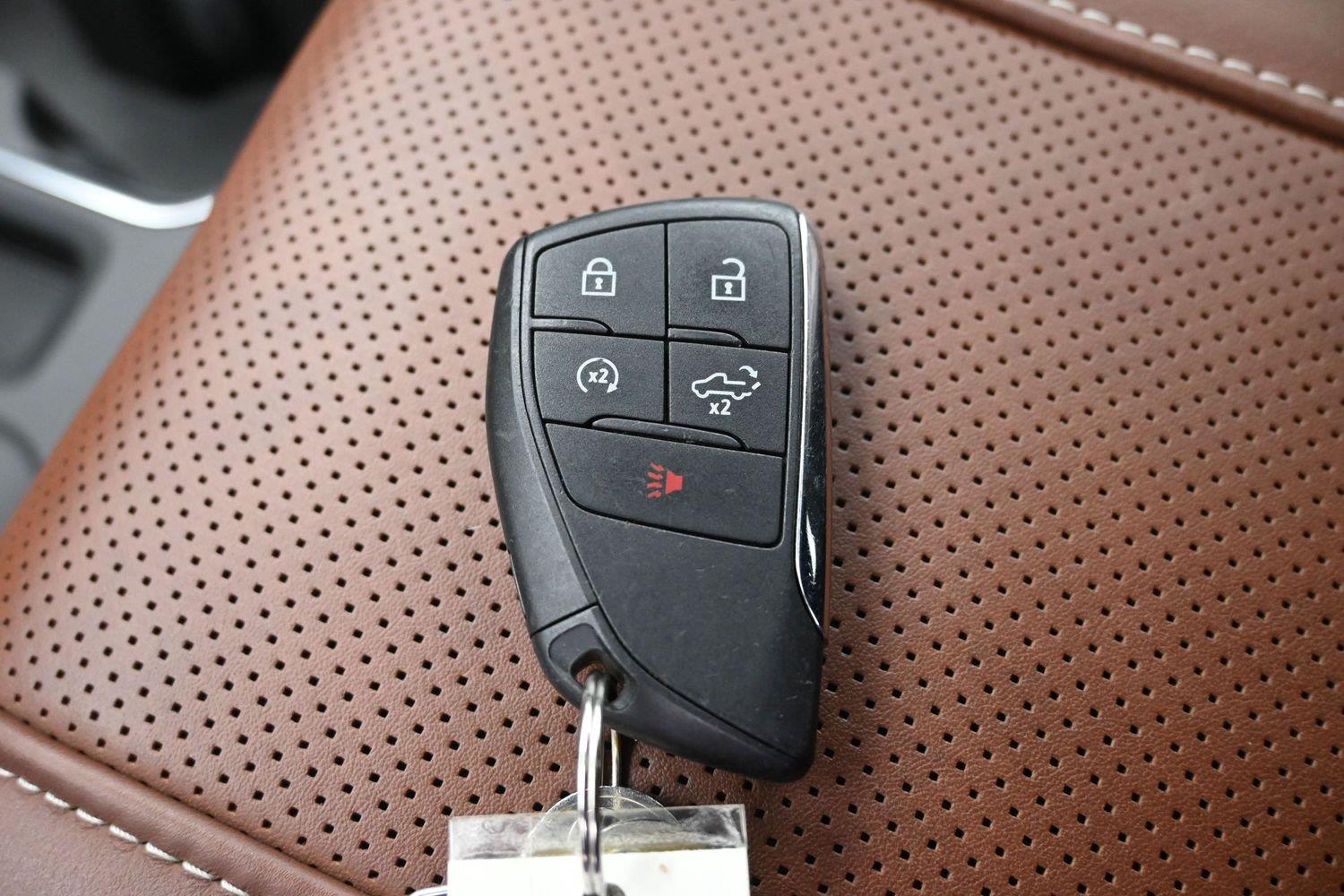 Used 2025 Downpour Metallic GMC Denali Ultimate image 35