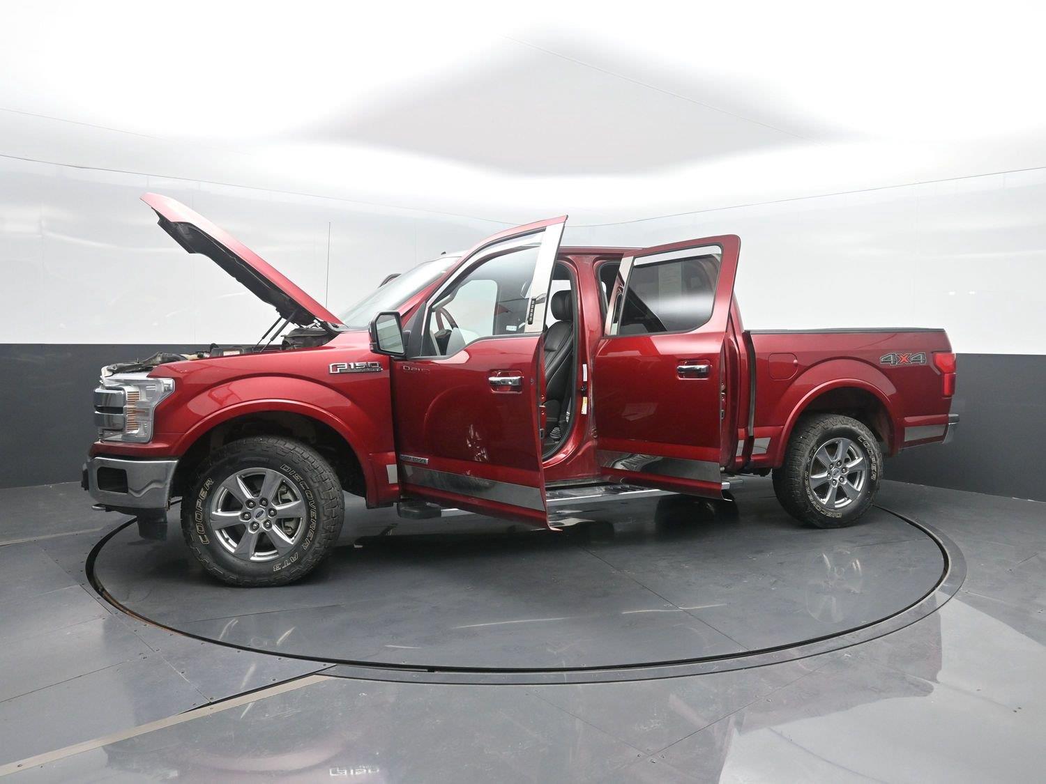 Used 2019 Ruby Red Metallic Tinted Clearcoat Ford LARIAT image 79