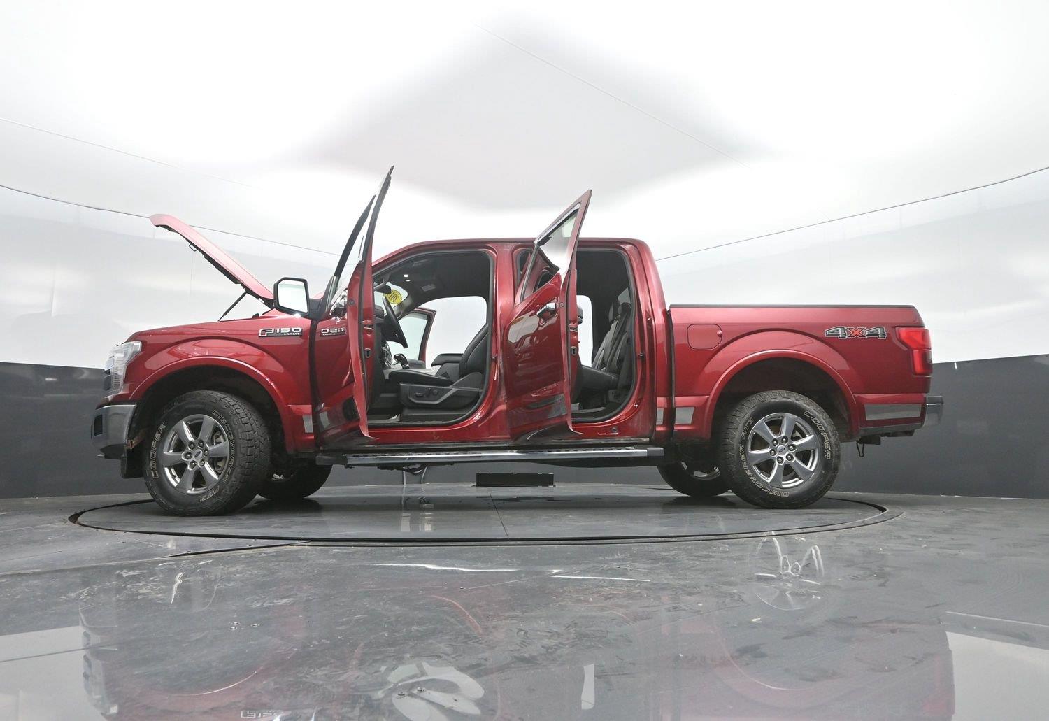 Used 2019 Ruby Red Metallic Tinted Clearcoat Ford LARIAT image 81