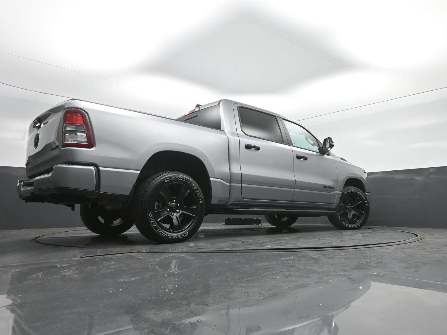 Used 2024 Billet Silver Metallic Clearcoat Ram Big Horn image 35