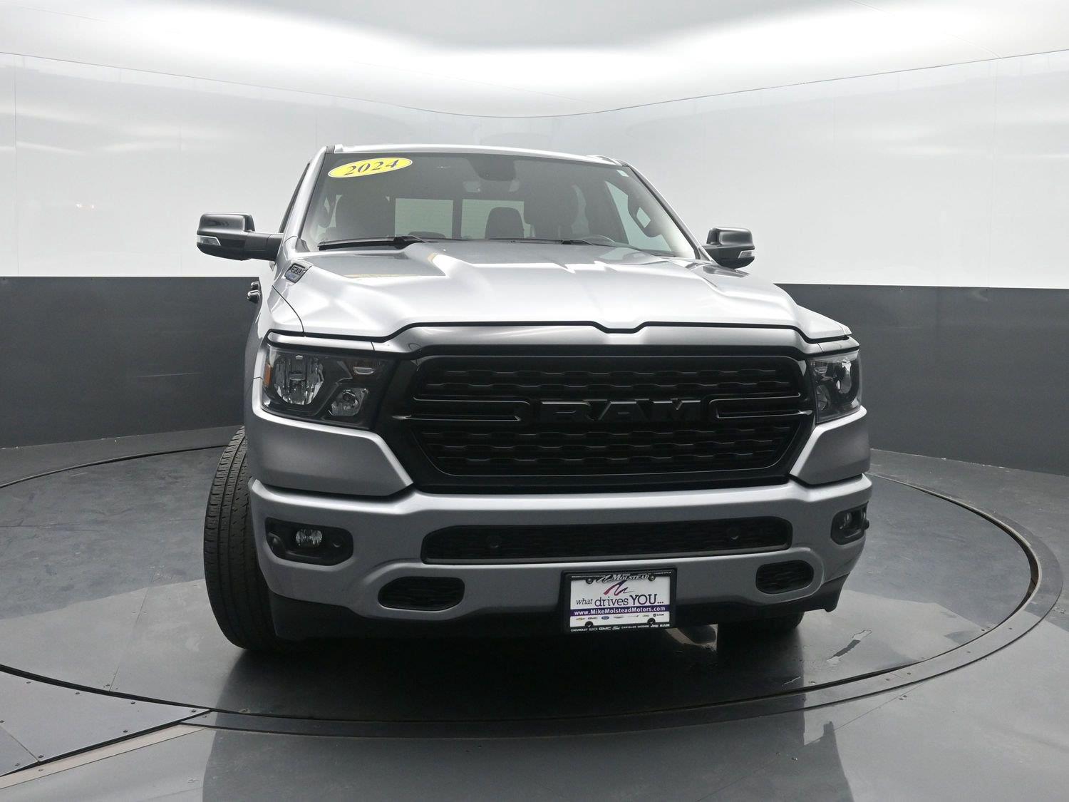 Used 2024 Billet Silver Metallic Clearcoat Ram Big Horn image 43
