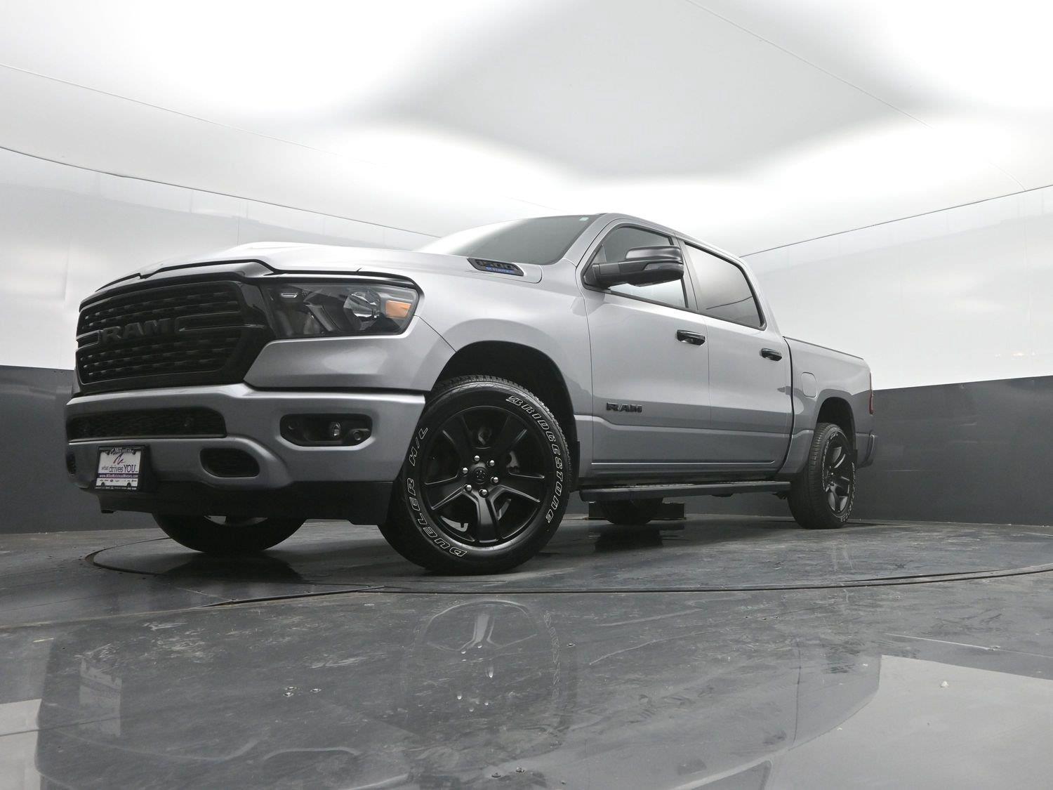 Used 2024 Billet Silver Metallic Clearcoat Ram Big Horn image 45