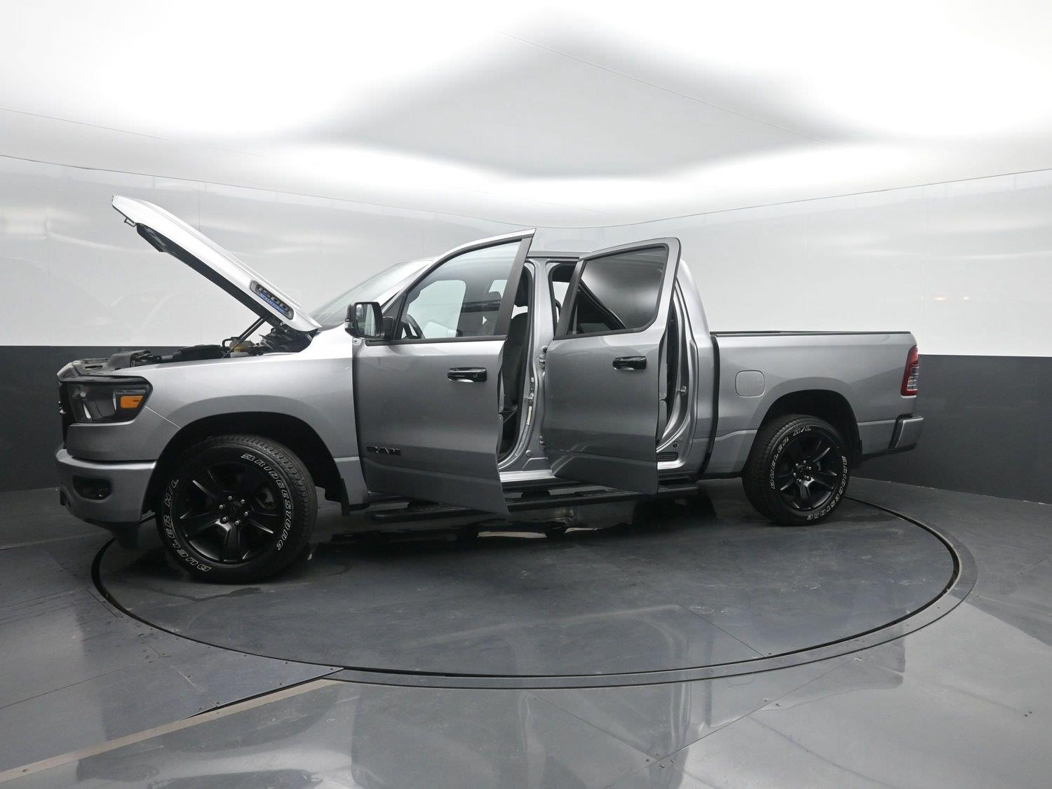 Used 2024 Billet Silver Metallic Clearcoat Ram Big Horn image 49