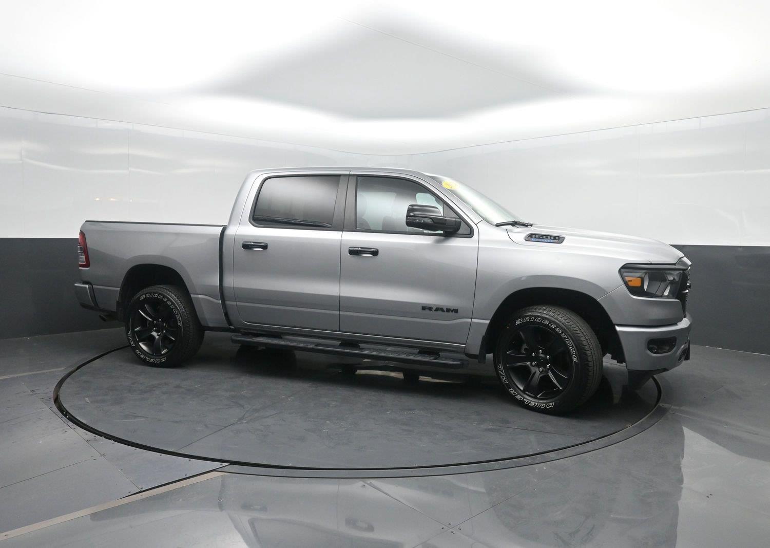 Used 2024 Billet Silver Metallic Clearcoat Ram Big Horn image 3