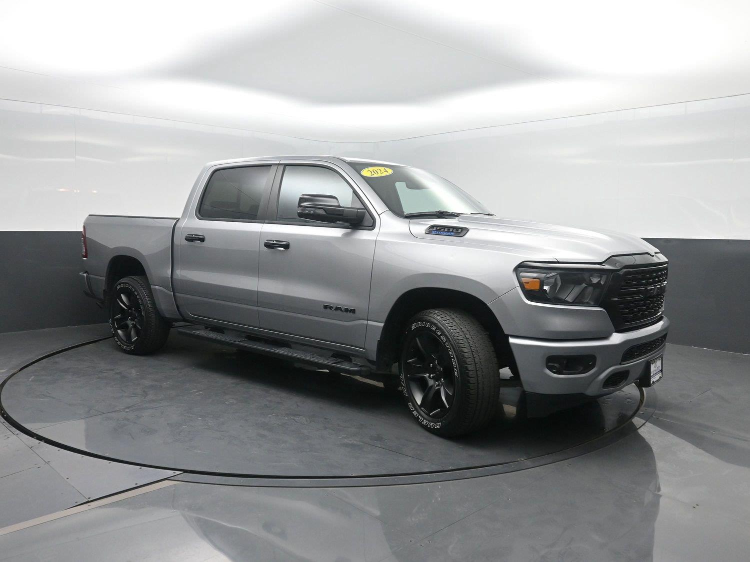 Used 2024 Billet Silver Metallic Clearcoat Ram Big Horn image 4