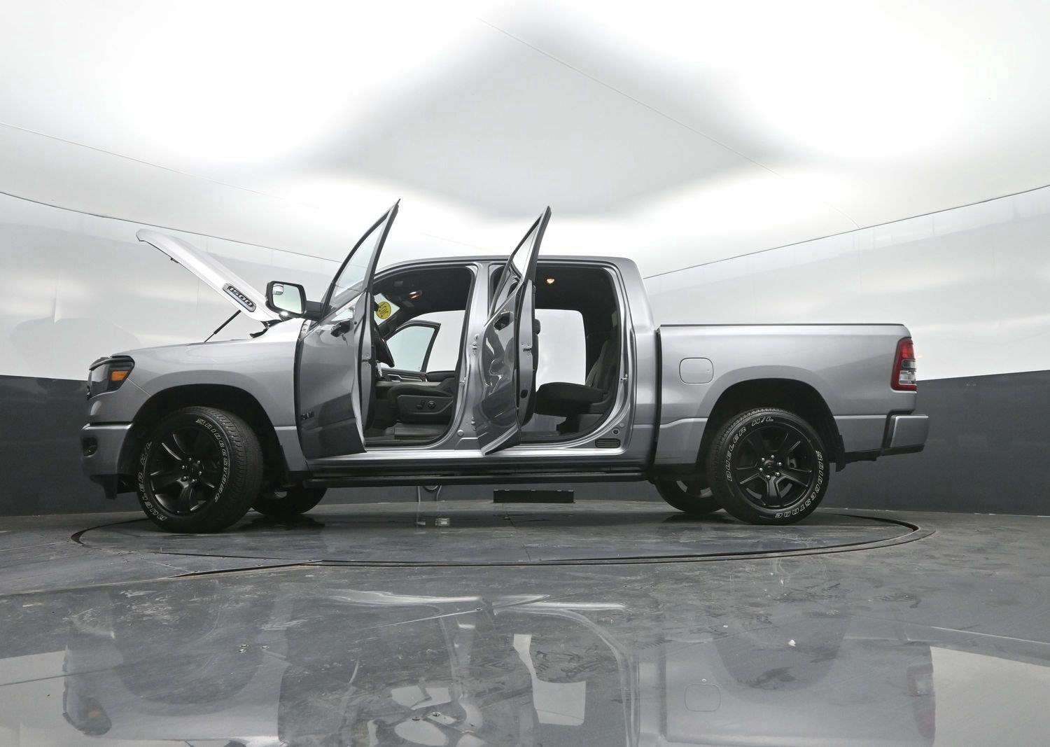 Used 2024 Billet Silver Metallic Clearcoat Ram Big Horn image 51
