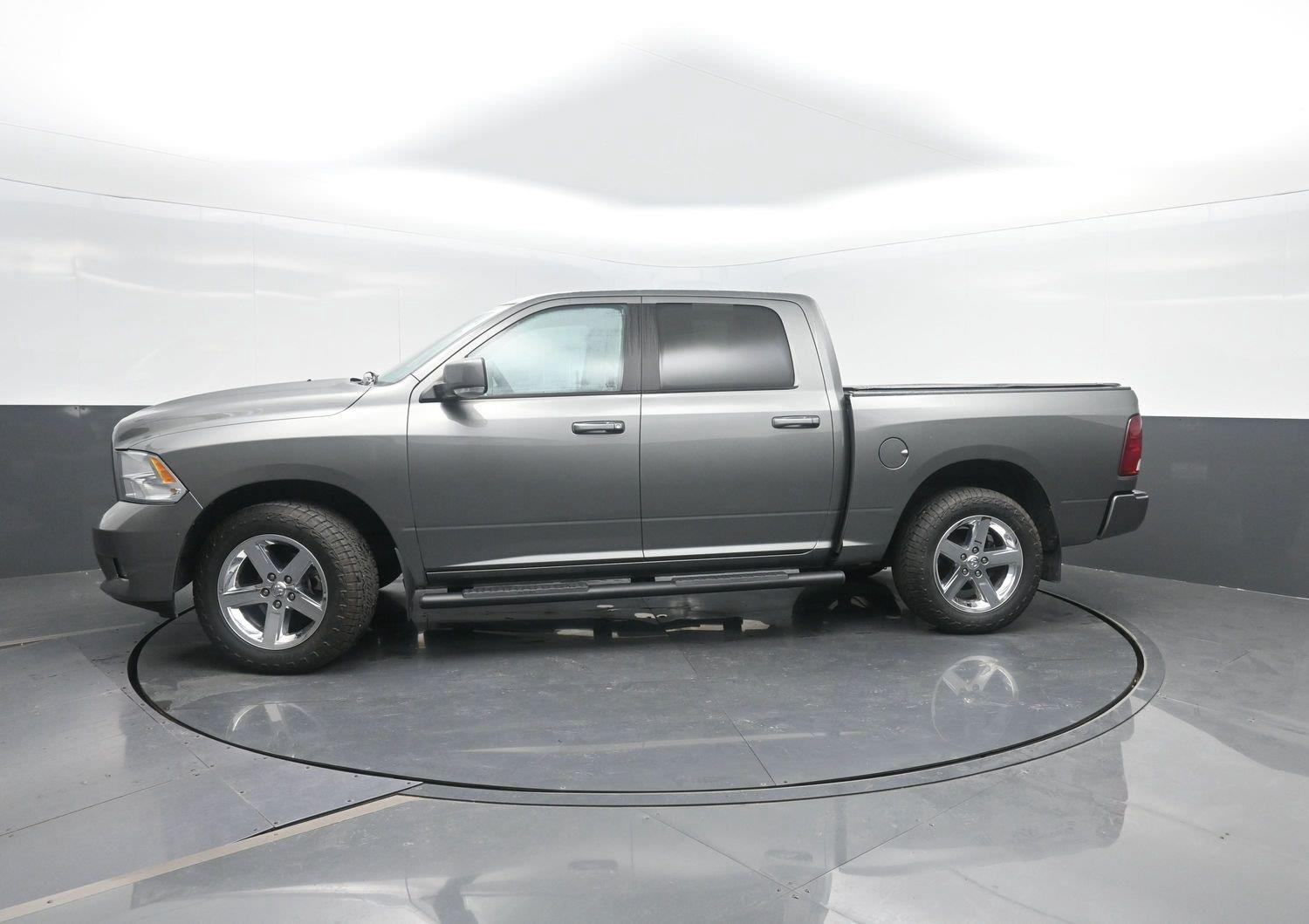 Mineral Gray Metallic 2012 RAM 1500 Pickup Truck Four-Wheel Drive 6-Speed Automatic