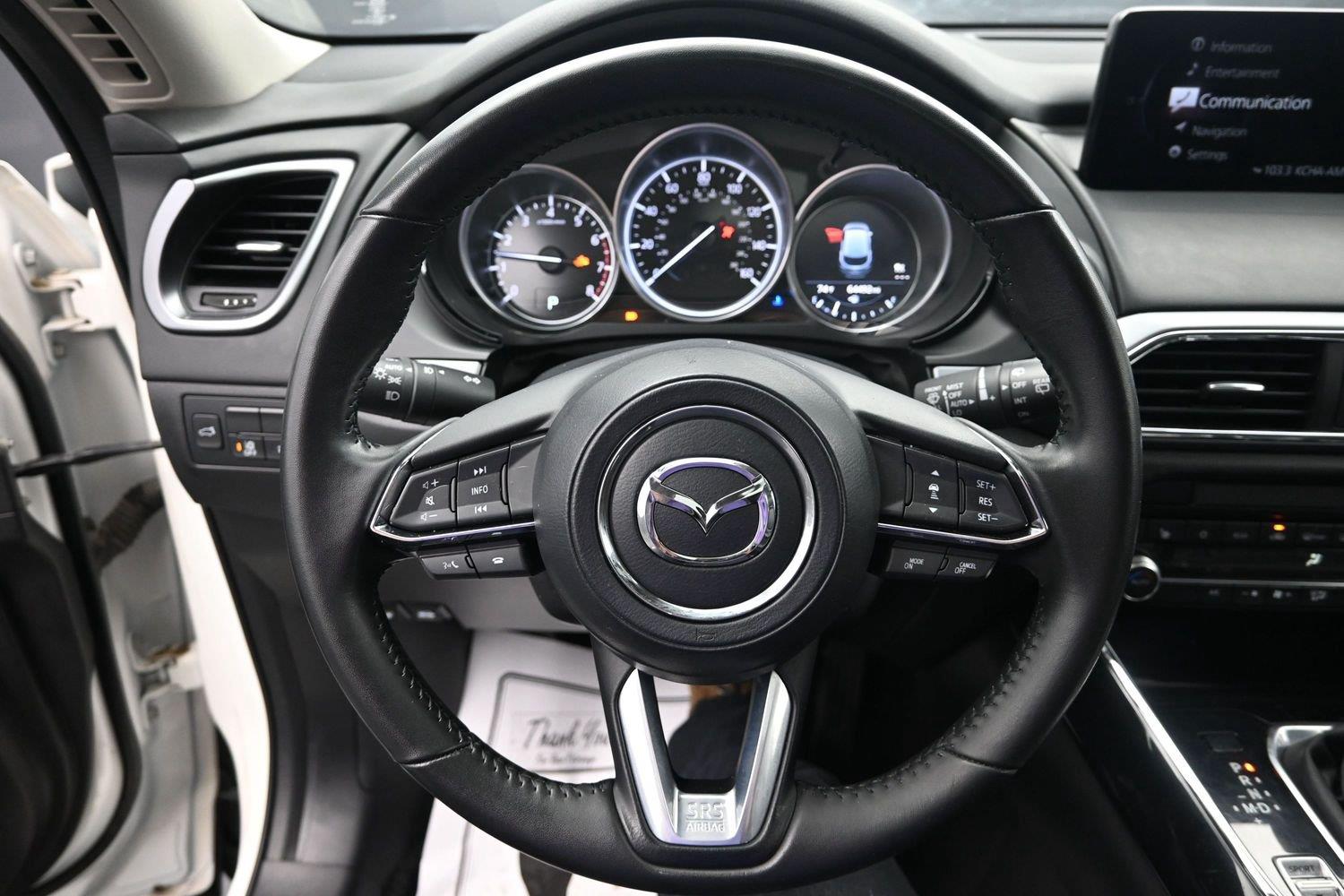 Used 2023 Snowflake White Pearl Mica Mazda Touring image 22