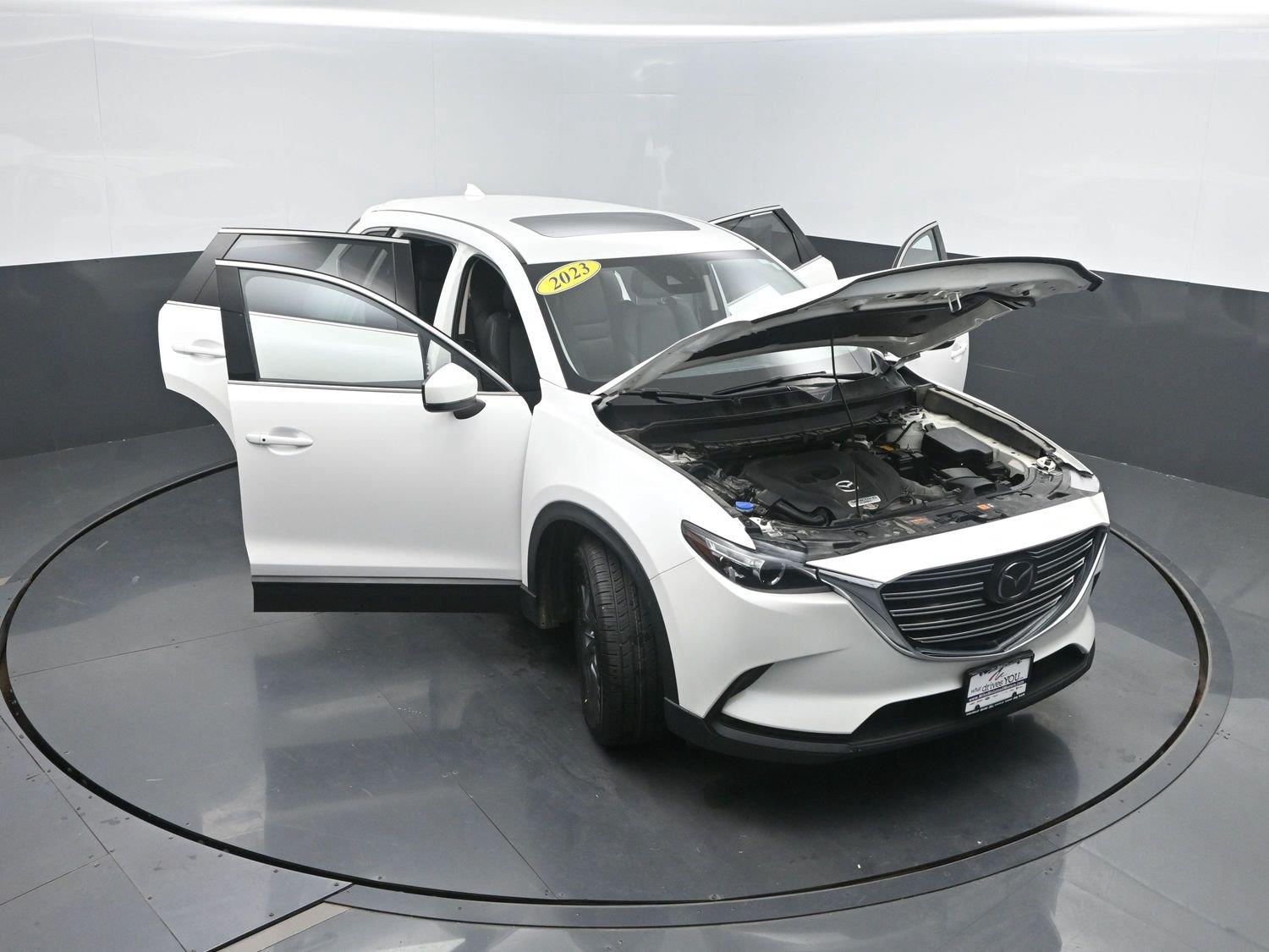 Used 2023 Snowflake White Pearl Mica Mazda Touring image 44