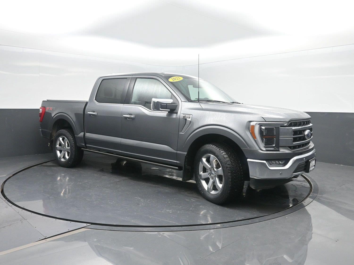 Used 2022 Carbonized Gray Ford LARIAT image 4