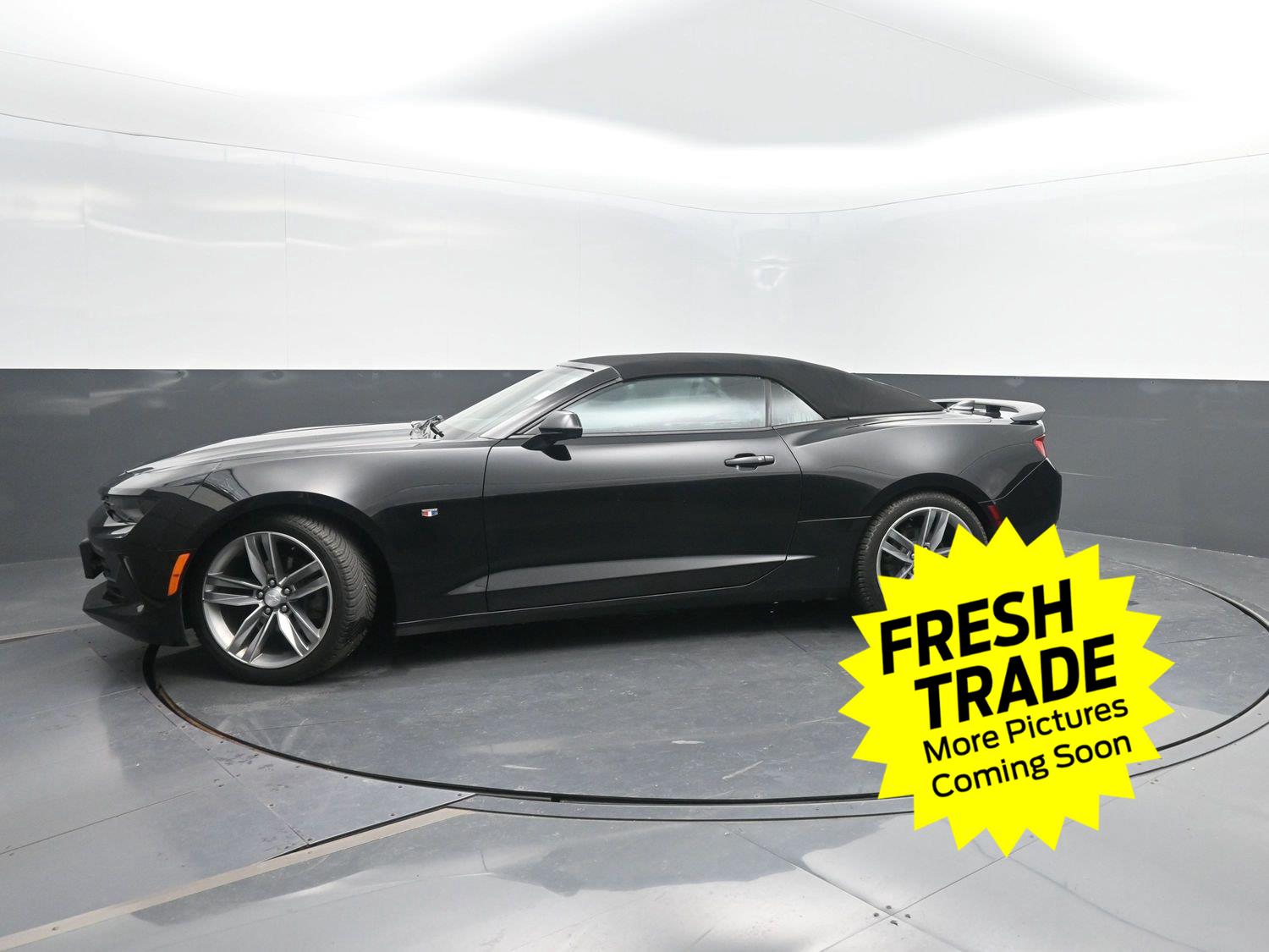 Black 2017 Chevrolet Camaro Convertible Rear-Wheel Drive 8-Speed Automatic