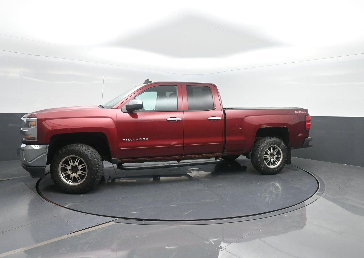 Siren Red Tintcoat 2016 Chevrolet Silverado 1500 Pickup Truck Four-Wheel Drive 6-Speed Automatic