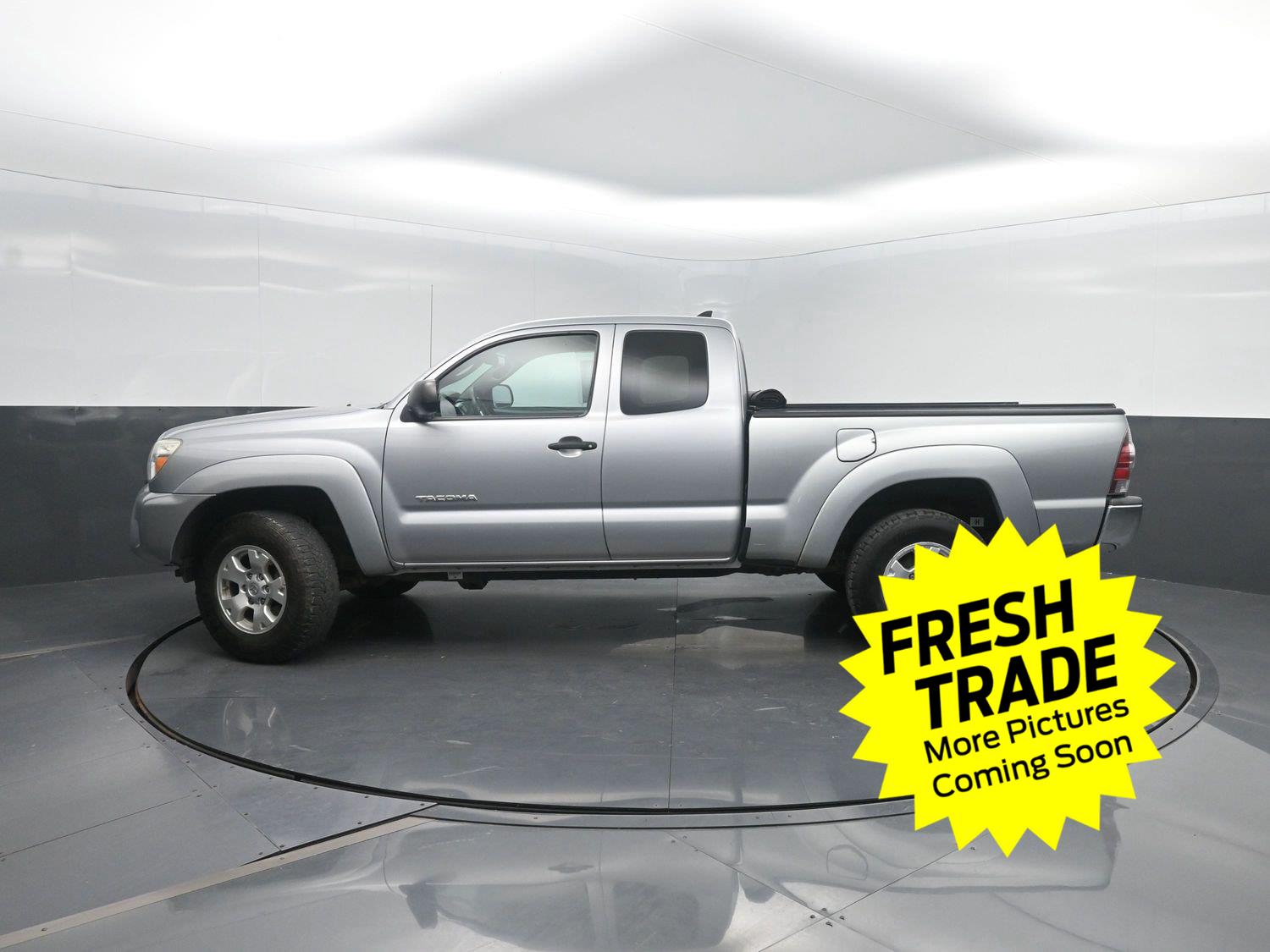 Silver Sky Metallic 2014 Toyota Tacoma Pickup Truck Four-Wheel Drive Automatic
