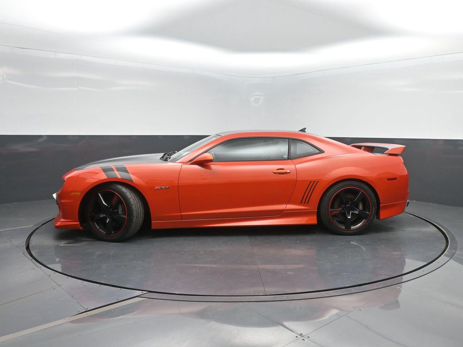 Inferno Orange Metallic 2012 Chevrolet Camaro Coupe Rear-Wheel Drive 6-Speed Automatic