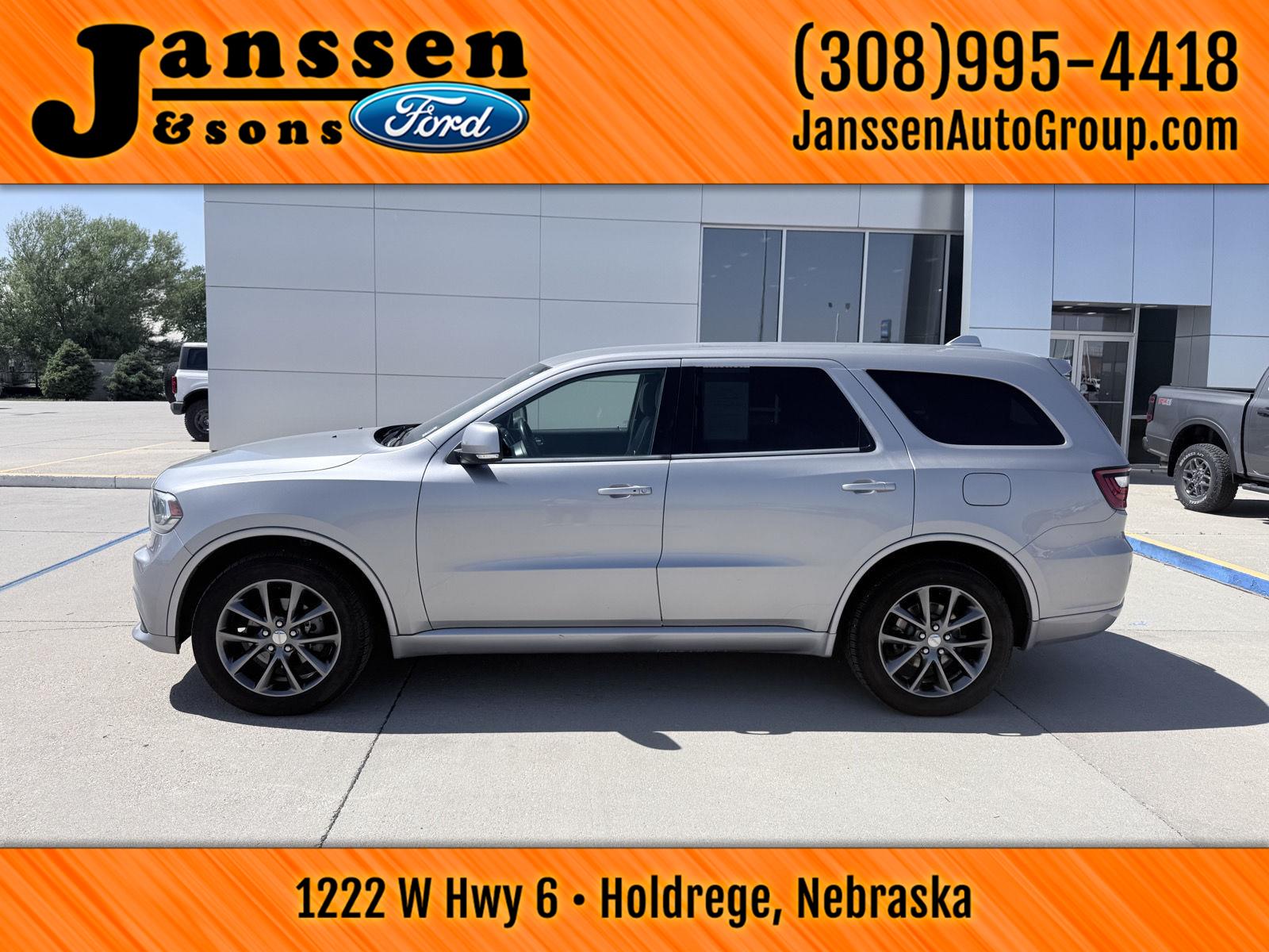 Billet Metallic Clearcoat 2017 Dodge Durango GT AWD SUV / Crossover All-Wheel Drive 8-Speed Automatic