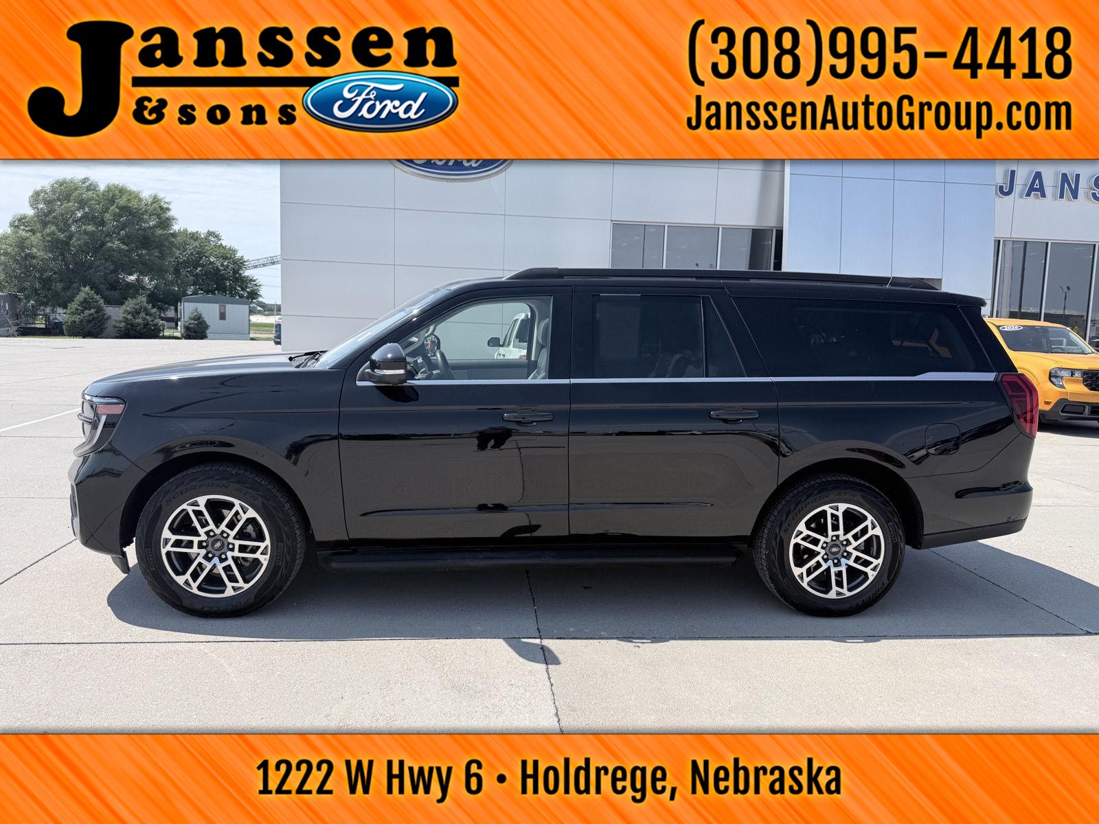 CRYSTAL BLACK PEARL 2025 Ford Expedition SUV / Crossover Four-Wheel Drive Automatic