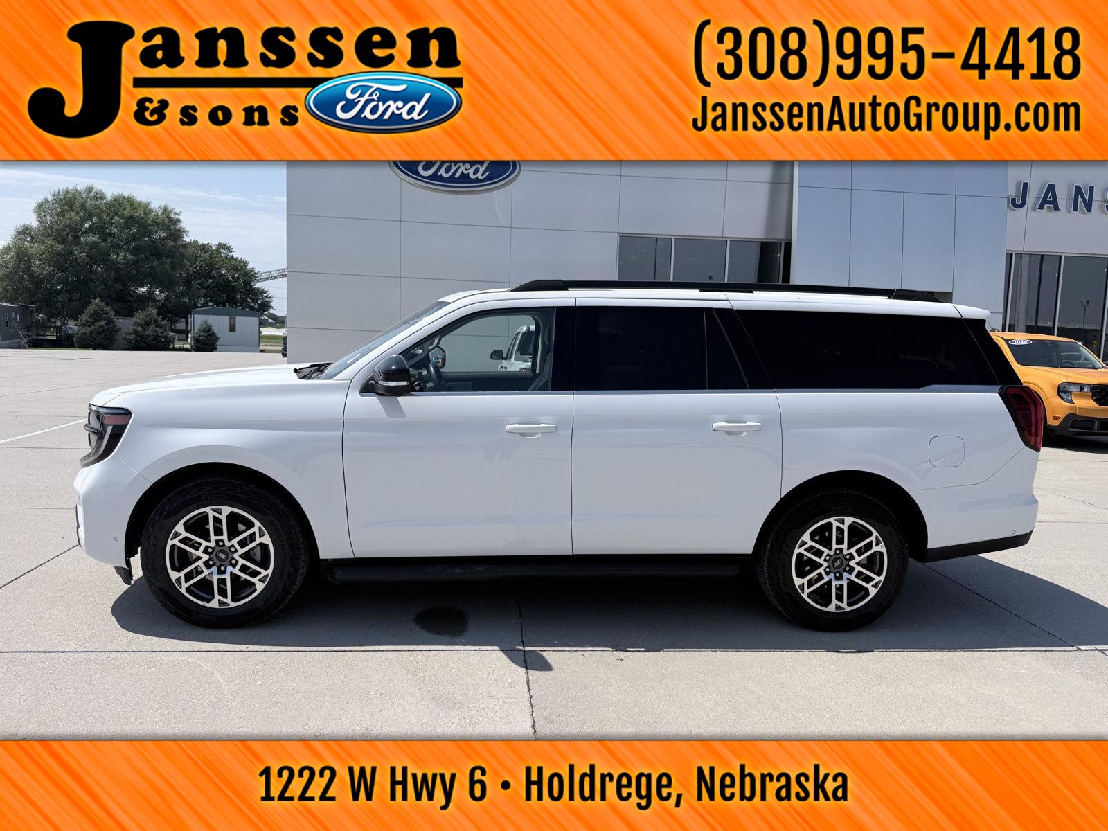White 2025 Ford Expedition SUV / Crossover Four-Wheel Drive Automatic