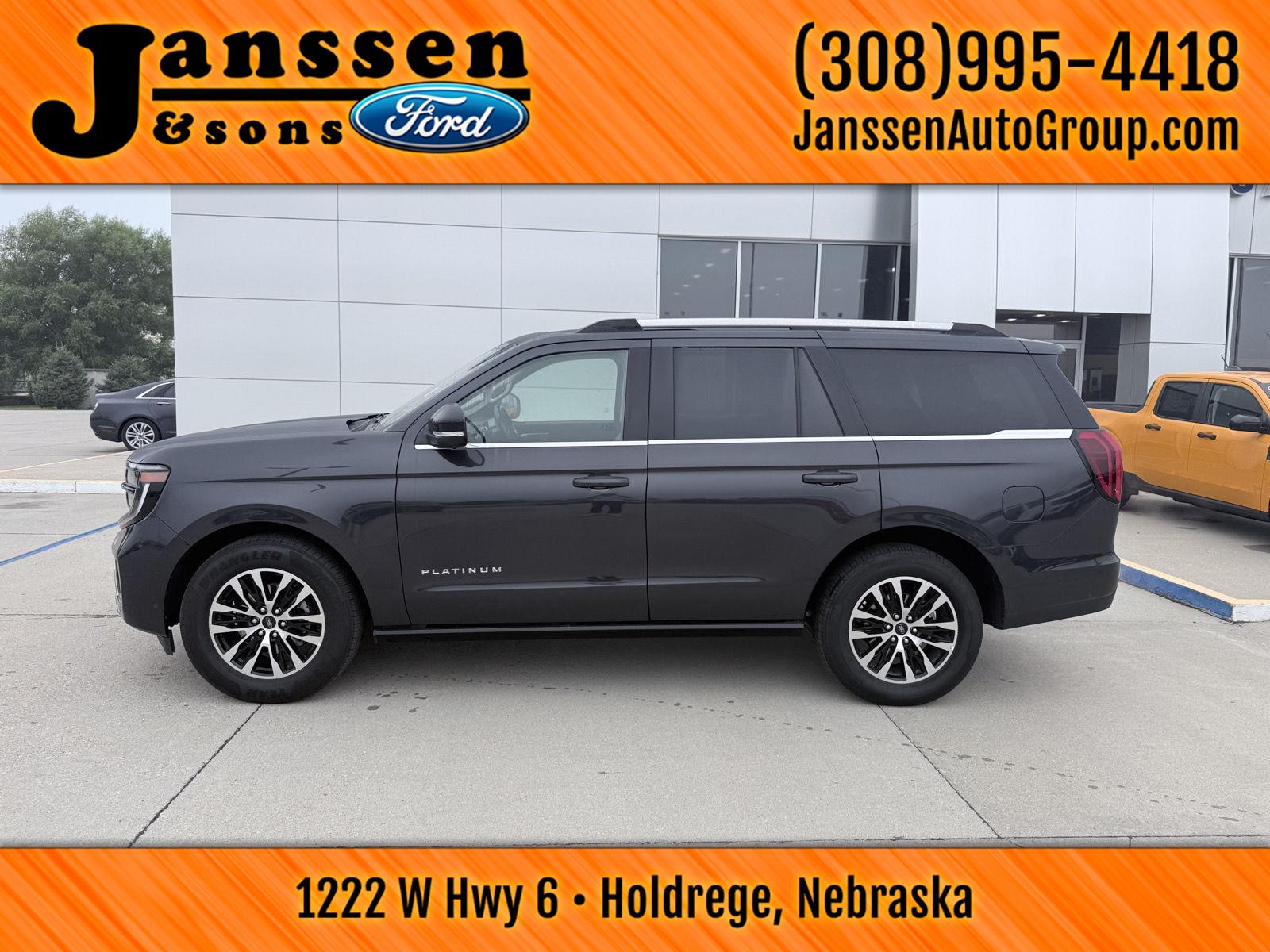 Gray 2025 Ford Expedition SUV / Crossover Four-Wheel Drive Automatic