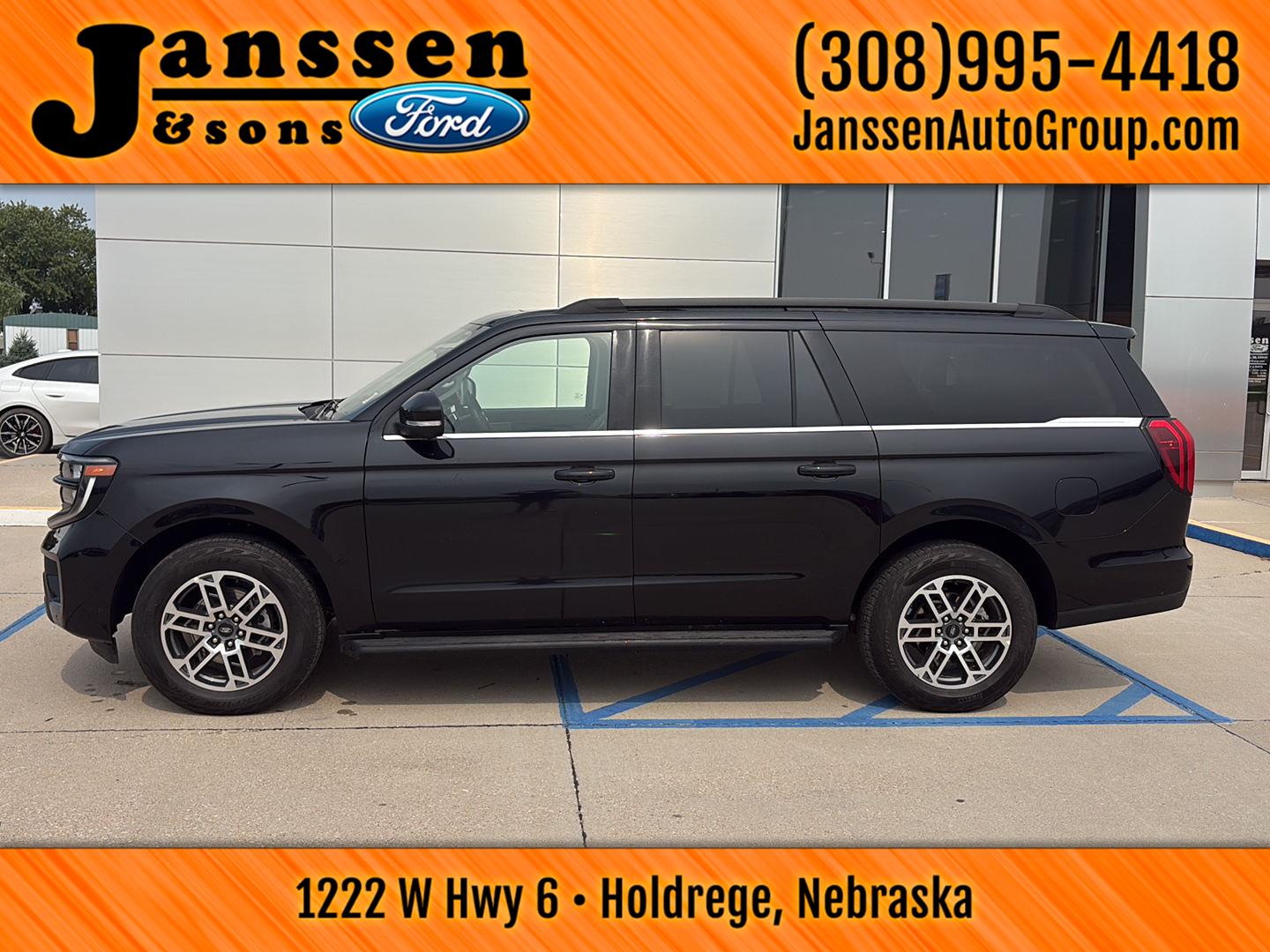 CRYSTAL BLACK PEARL 2025 Ford Expedition SUV / Crossover Four-Wheel Drive Automatic