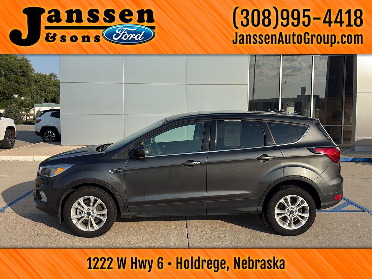 Gray (Magnetic Metallic) 2019 Ford Escape SUV / Crossover All-Wheel Drive 6-Speed Automatic