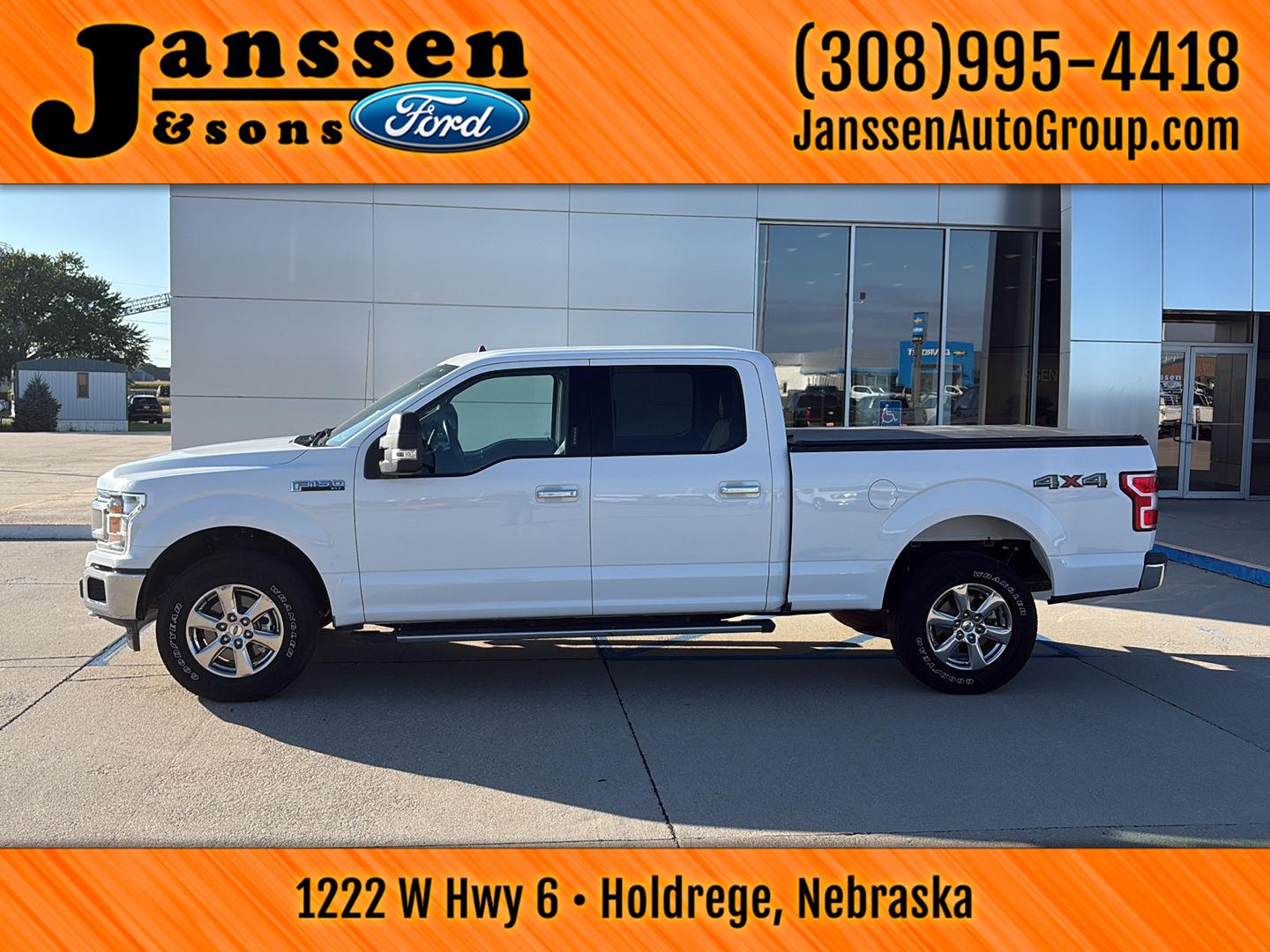 Oxford White 2019 Ford F-150 Pickup Truck Four-Wheel Drive Automatic