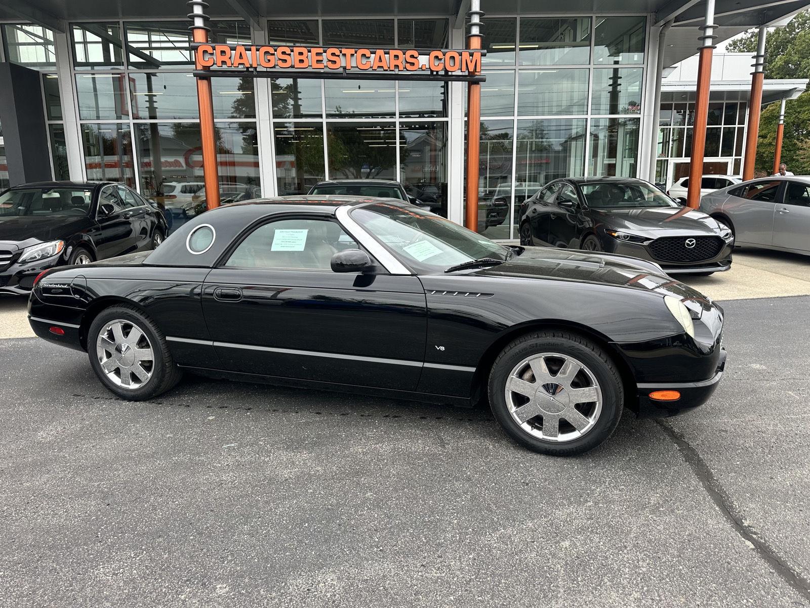 2003 FORD THUNDERBIRD 2DR CONV W/HARDTOP DELUXE