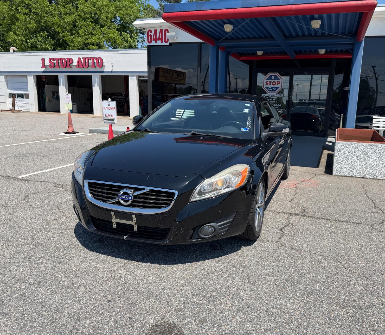 Black Stone 2012 Volvo C70 T5 Convertible Front-Wheel Drive Automatic