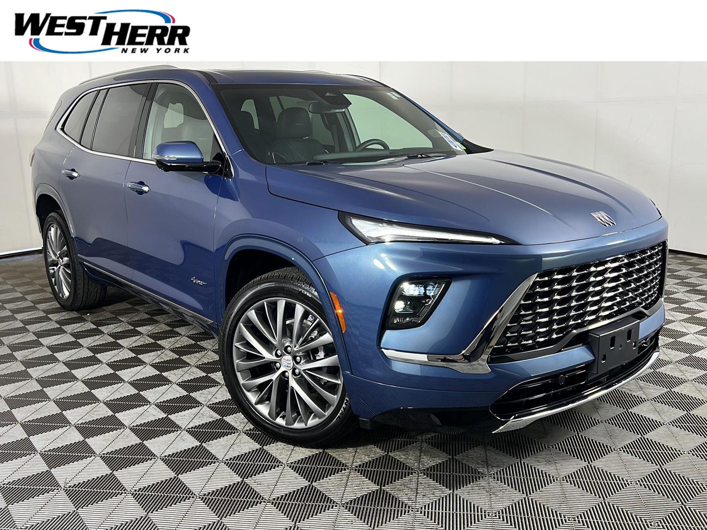 Ocean Blue Metallic 2025 Buick Enclave Avenir AWD SUV / Crossover Four-Wheel Drive 8-Speed Automatic