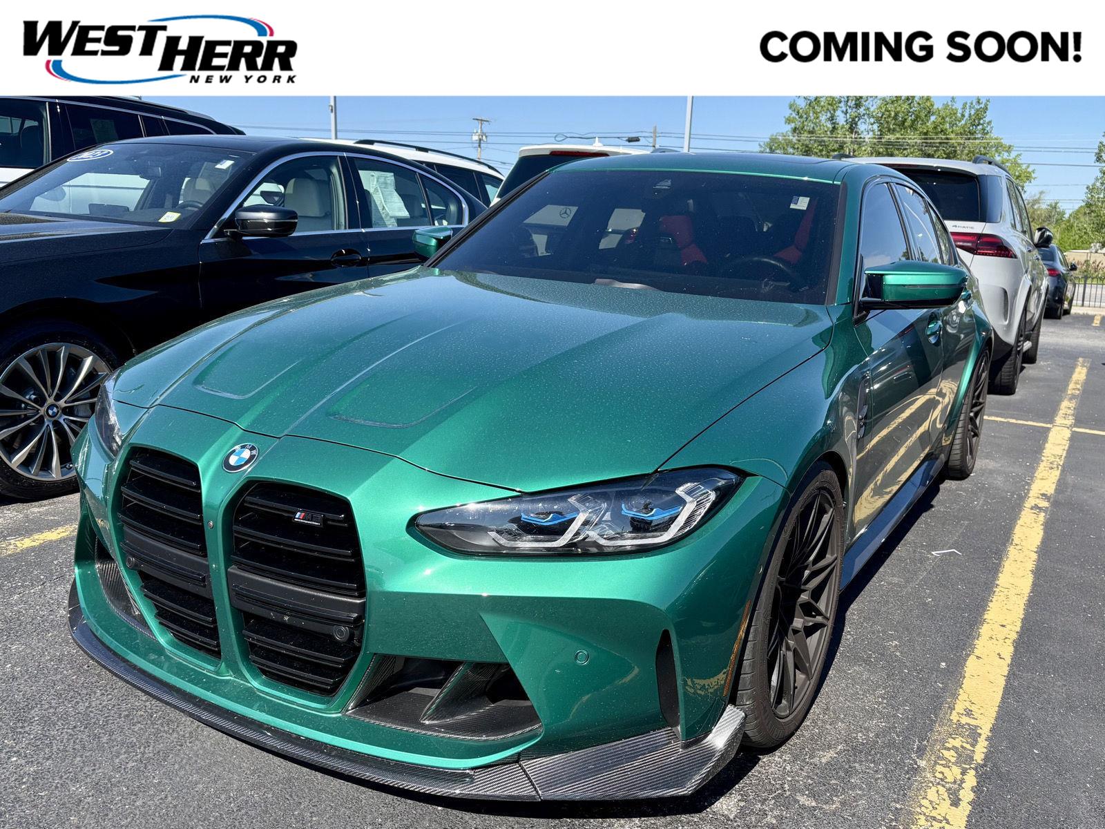 Isle of Man Green Metallic 2023 BMW M3 Competition xDrive AWD Sedan All-Wheel Drive Automatic
