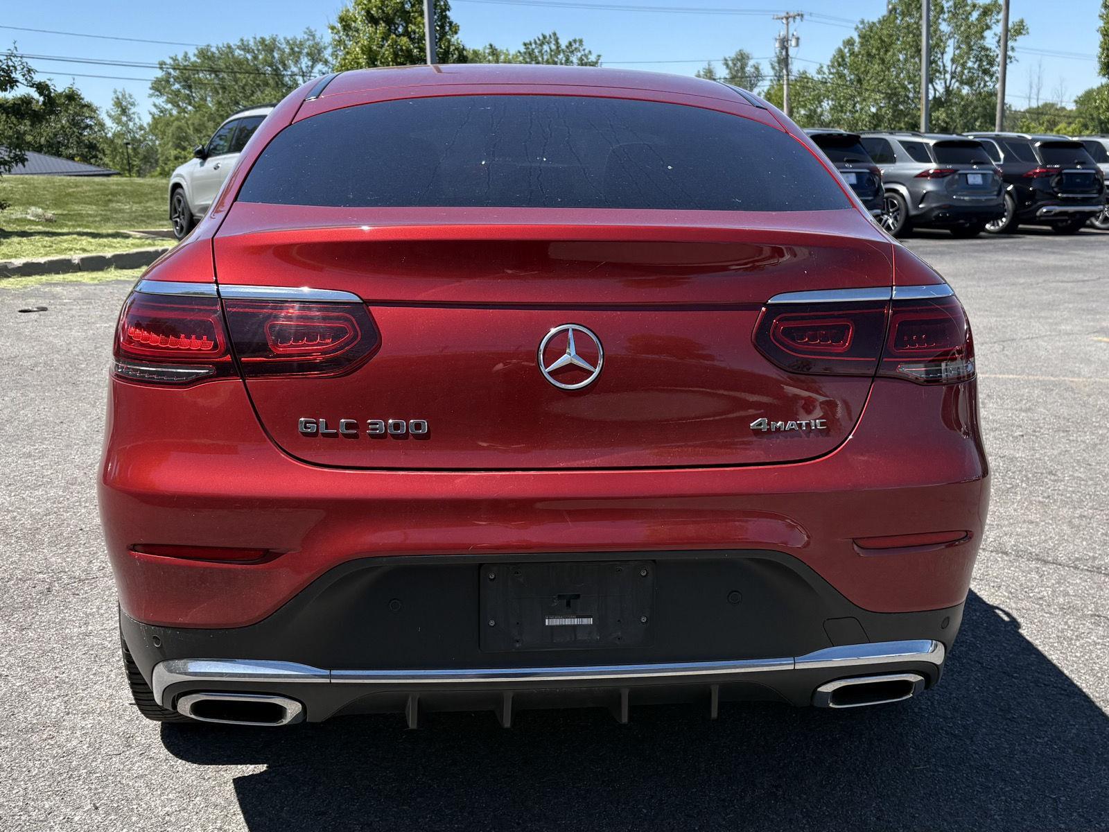Used 2020 designo Cardinal Red Metallic Mercedes-Benz GLC 300 image 5