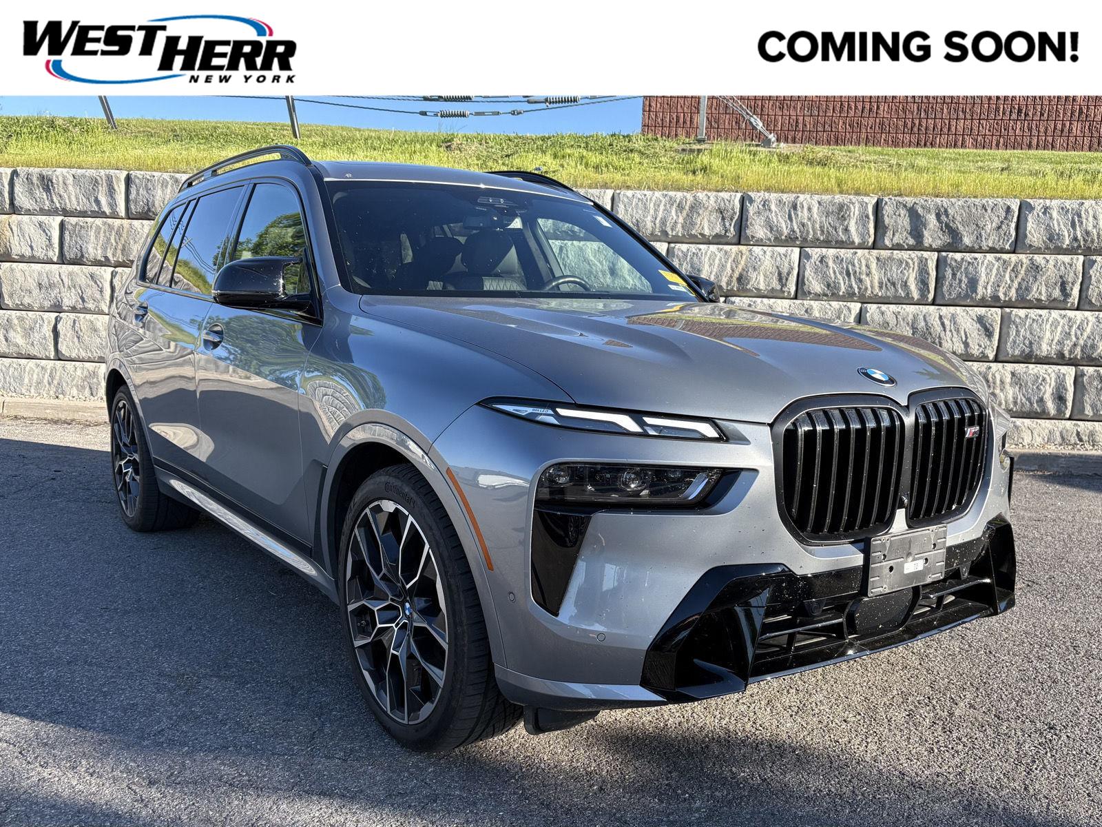 Gray (Skyscraper Grey Metallic) 2025 BMW X7 M60i AWD SUV / Crossover All-Wheel Drive Automatic