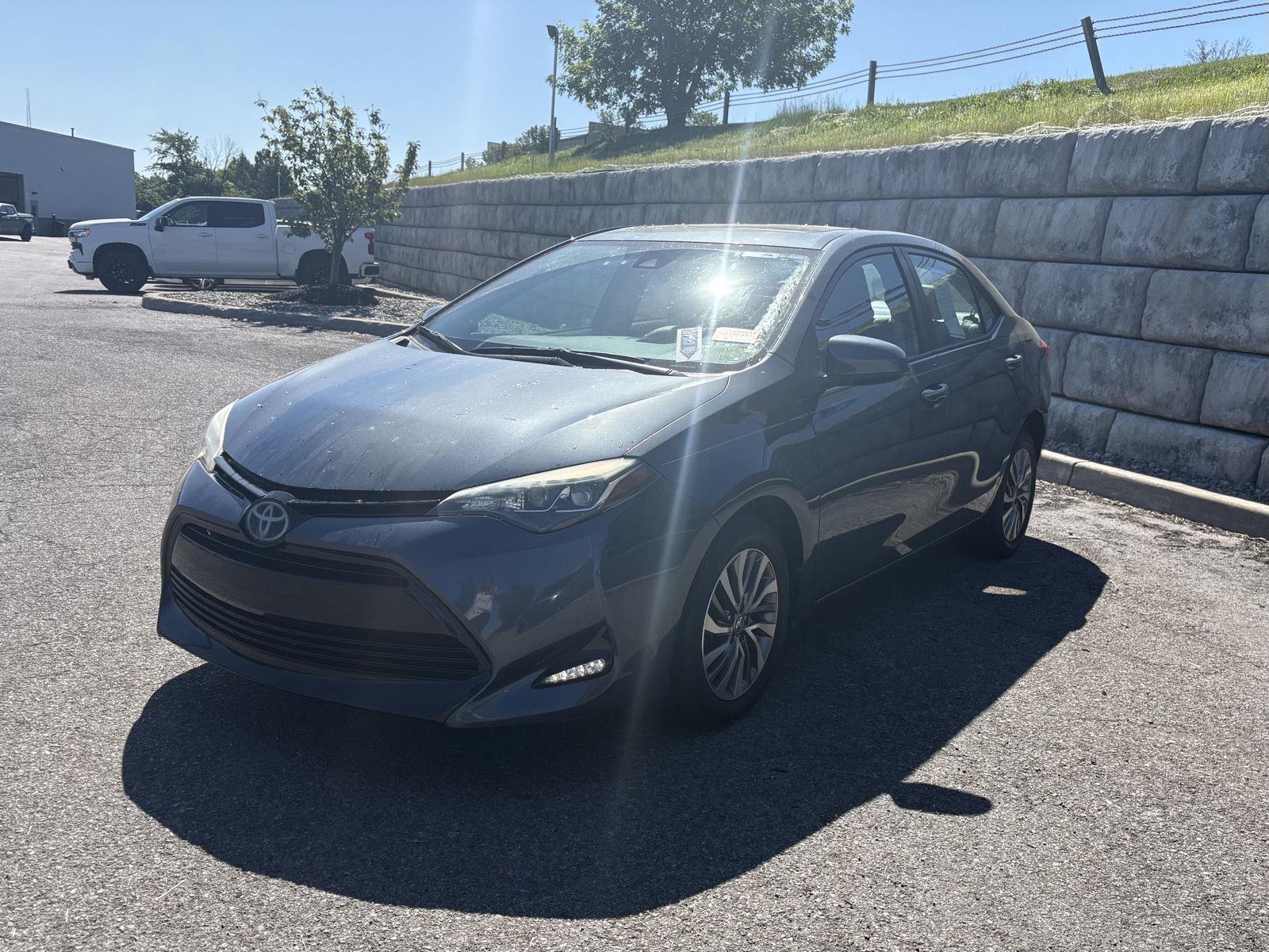 Used 2017 Slate Metallic Toyota XLE image 3