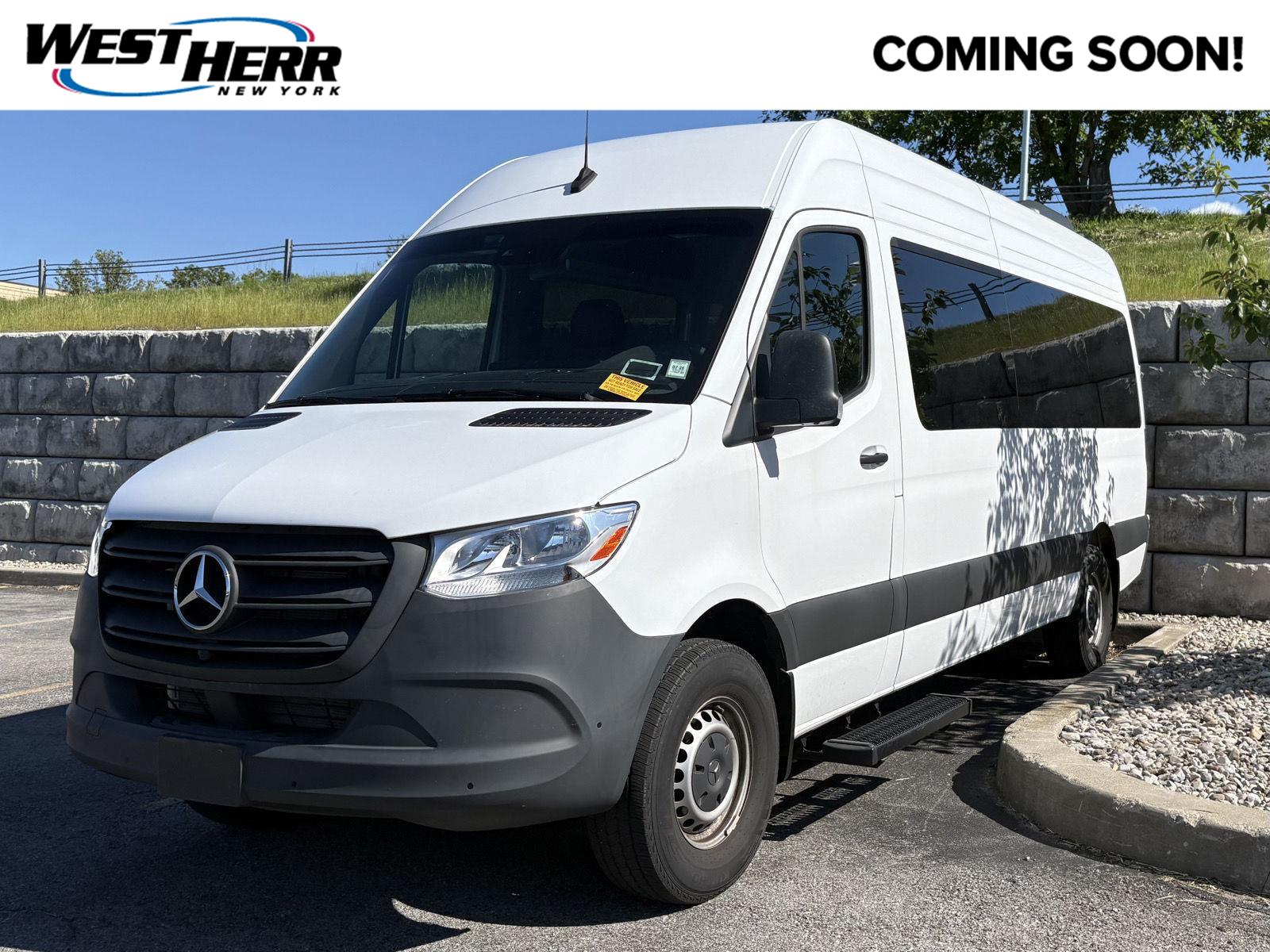 Arctic White 2024 Mercedes-Benz Sprinter Van Rear-Wheel Drive Automatic