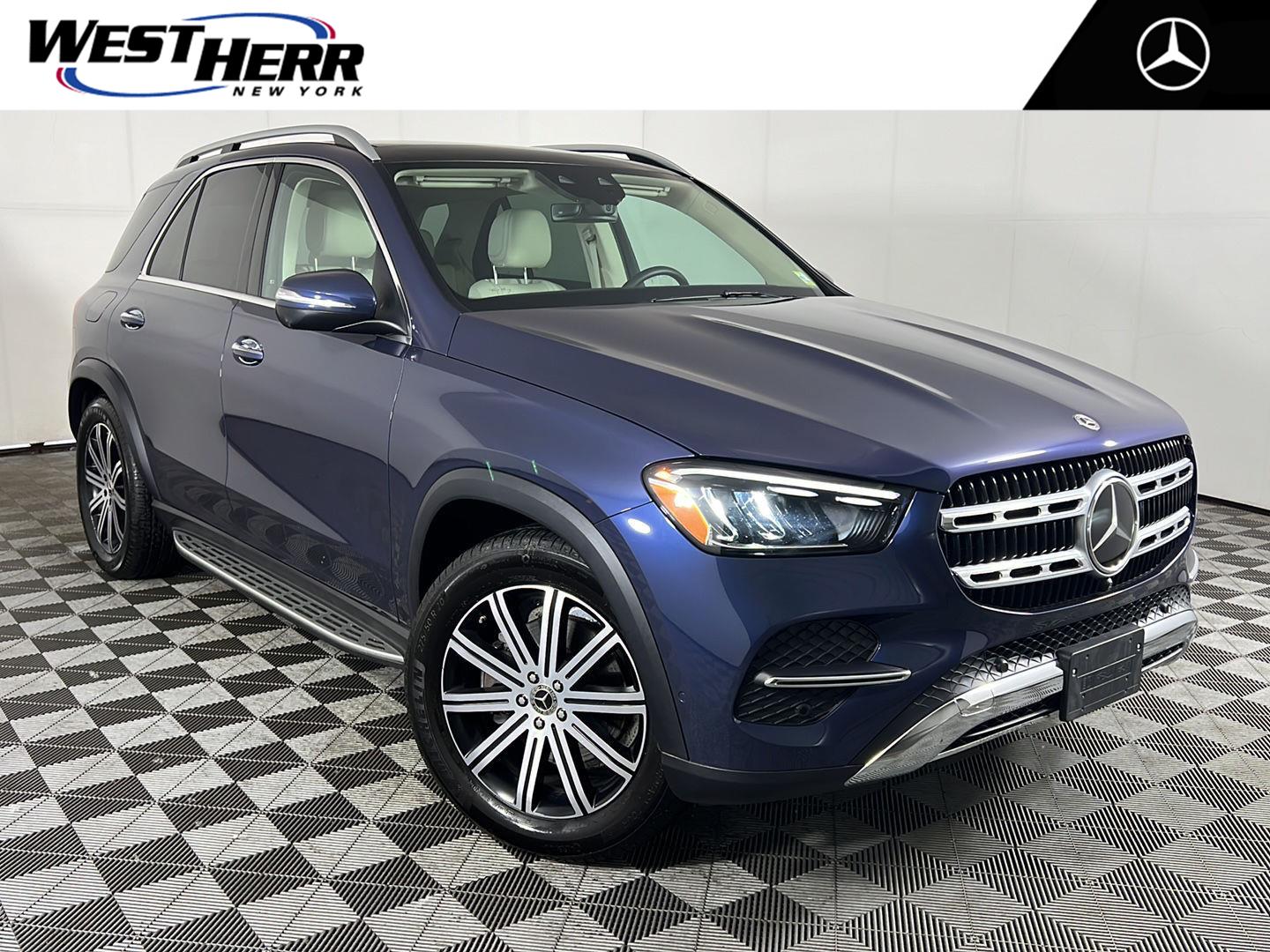 Twilight Blue Metallic 2026 Mercedes-Benz GLE SUV / Crossover All-Wheel Drive Automatic