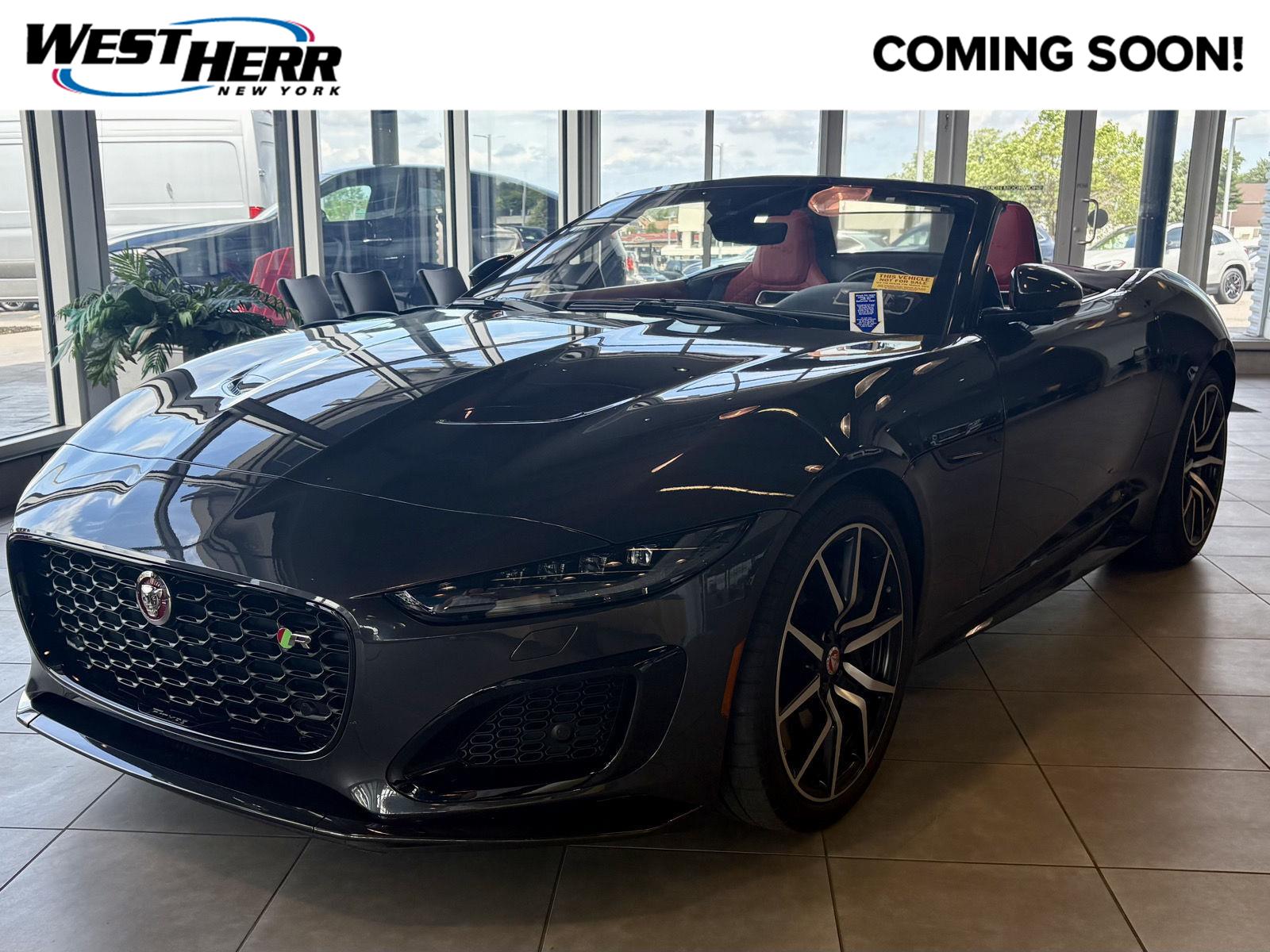Gray (Eiger Grey Metallic) 2023 Jaguar F-TYPE Convertible All-Wheel Drive Automatic