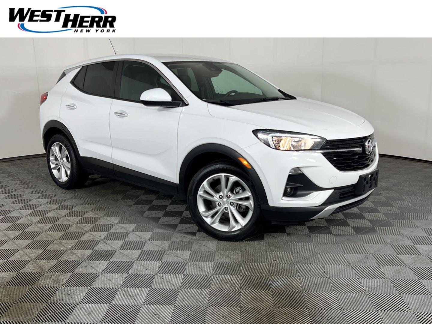 Summit White 2023 Buick Encore GX SUV / Crossover Front-Wheel Drive Continuously Variable Transmission