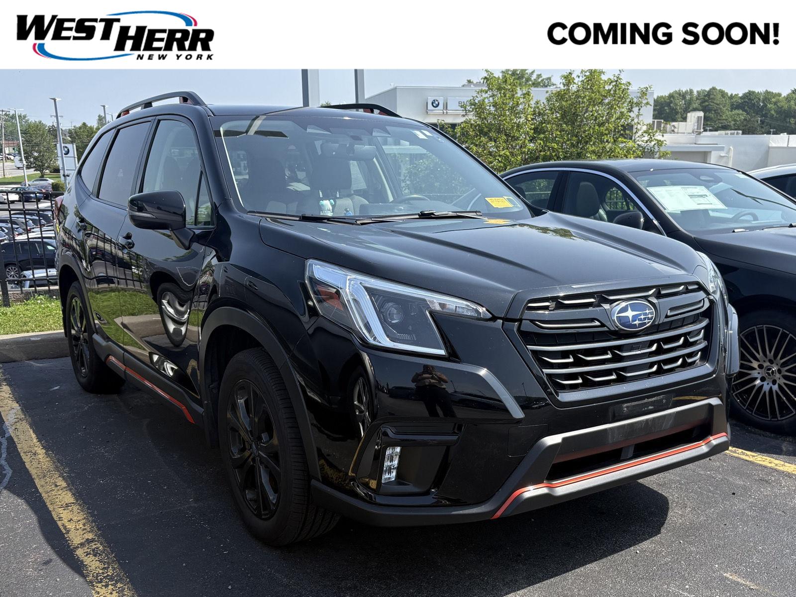 Crystal Black Silica 2023 Subaru Forester SUV / Crossover All-Wheel Drive Continuously Variable Transmission