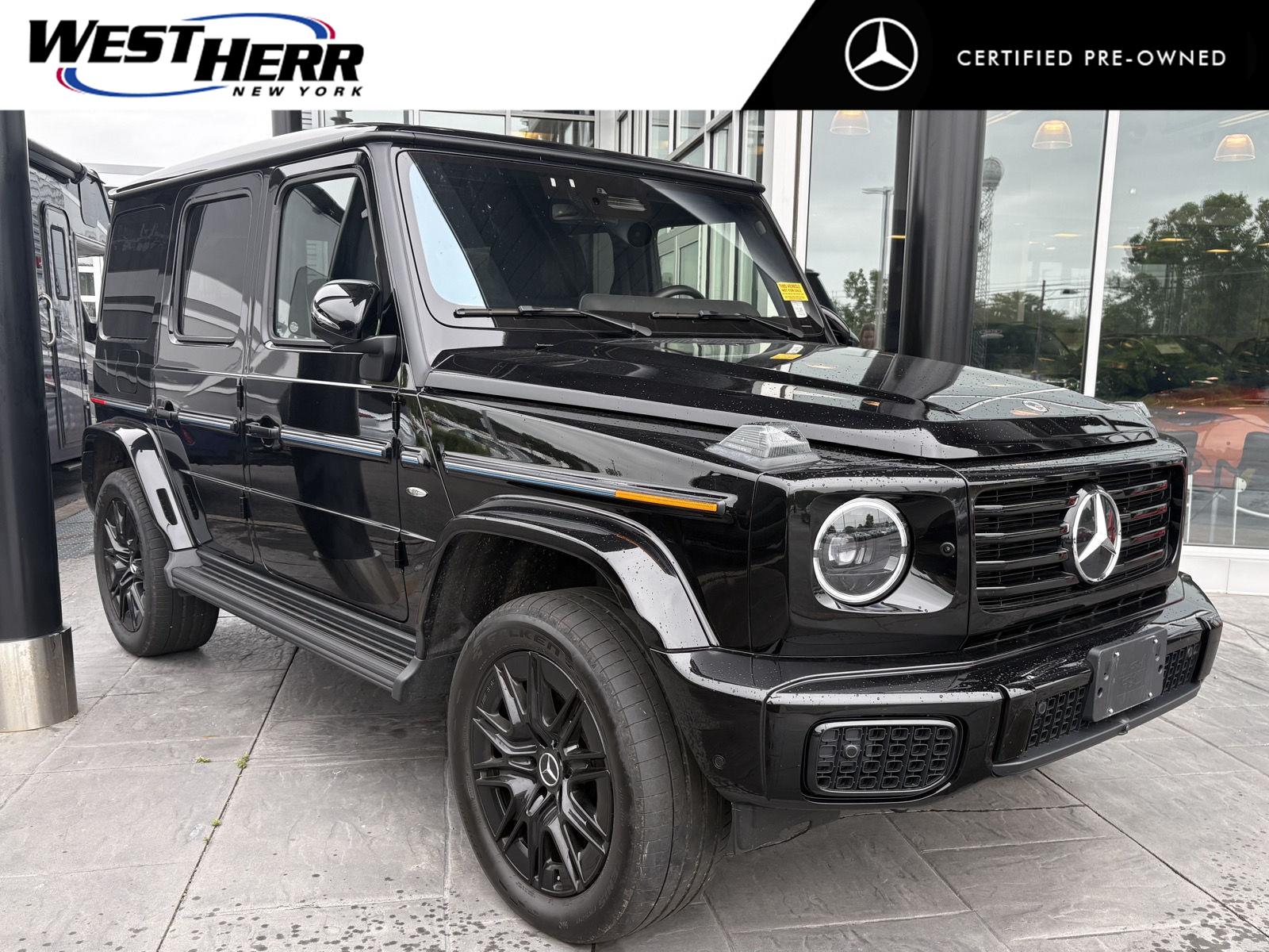Obsidian Black Metallic 2025 Mercedes-Benz G-Class SUV / Crossover All-Wheel Drive Automatic
