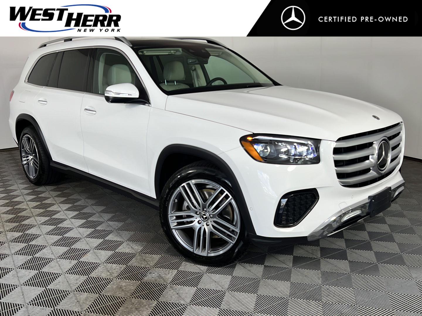 Polar White 2026 Mercedes-Benz GLS SUV / Crossover All-Wheel Drive Automatic