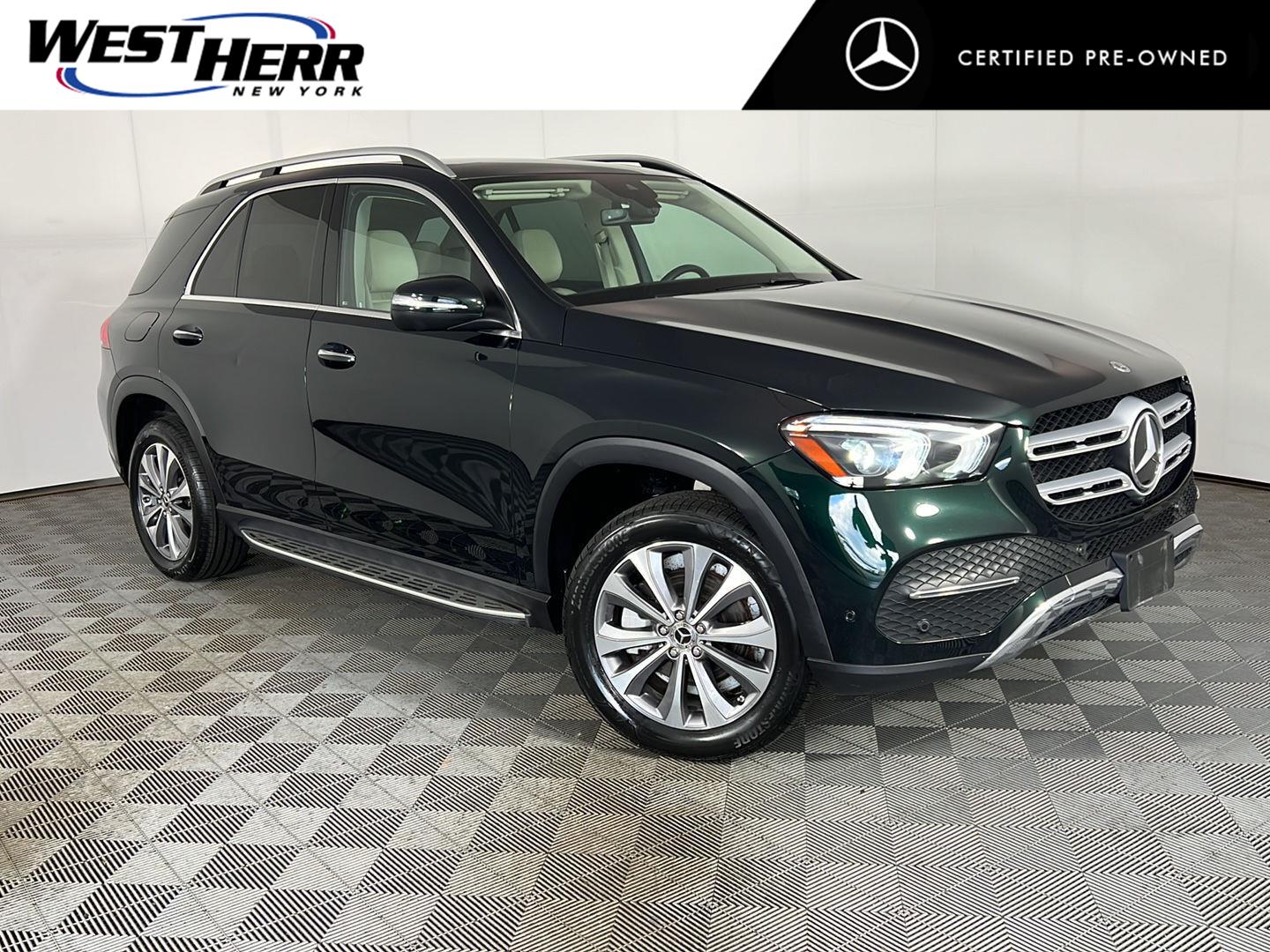 Emerald Green Metallic 2023 Mercedes-Benz GLE SUV / Crossover All-Wheel Drive Automatic