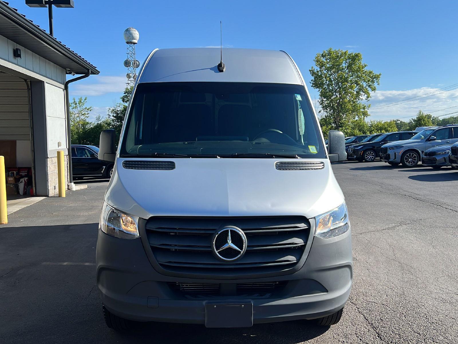 Used 2023 iridium silver metallic Mercedes-Benz Cargo Van 144" High Roof image 3