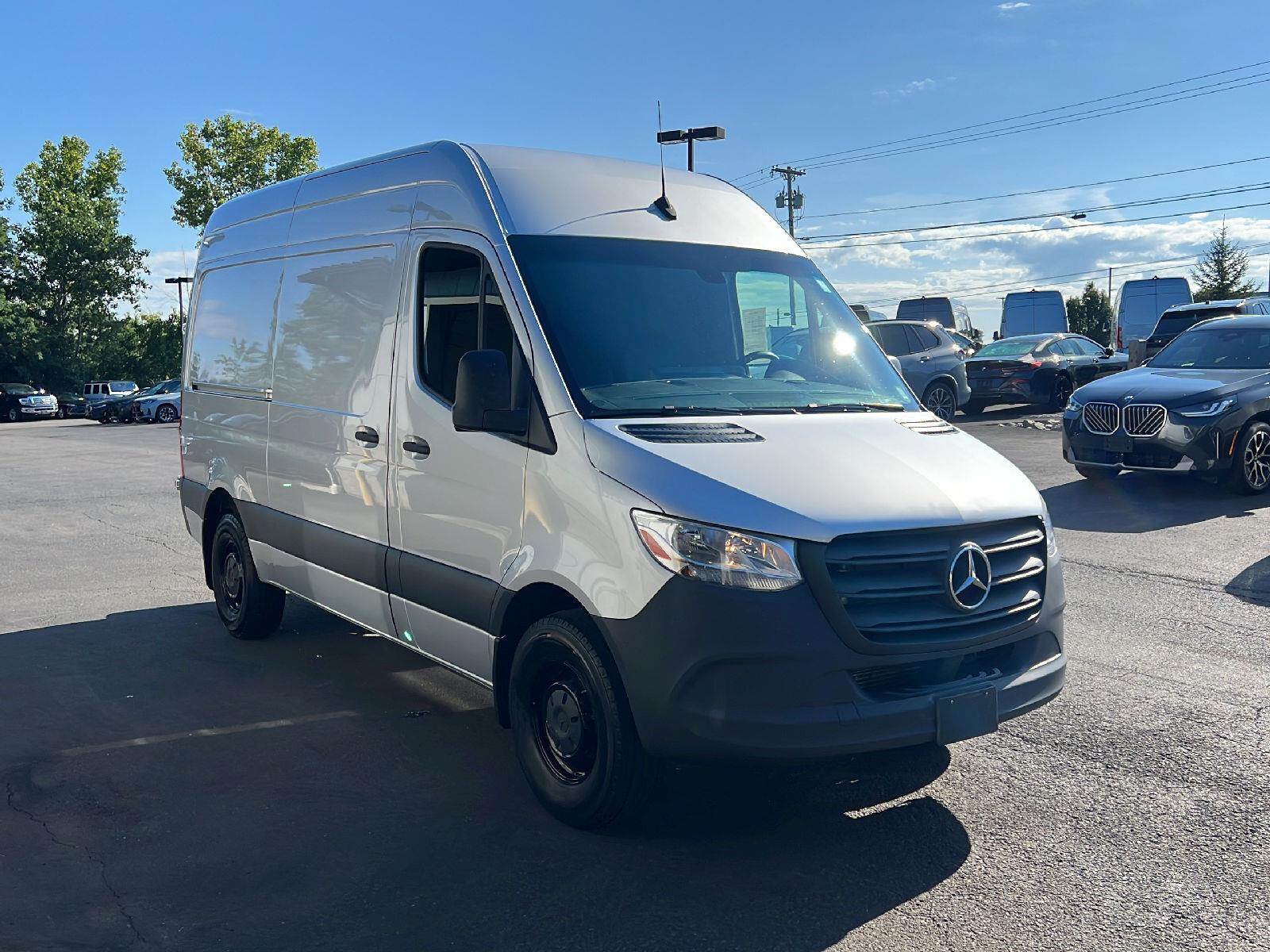 Used 2023 iridium silver metallic Mercedes-Benz Cargo Van 144" High Roof image 4