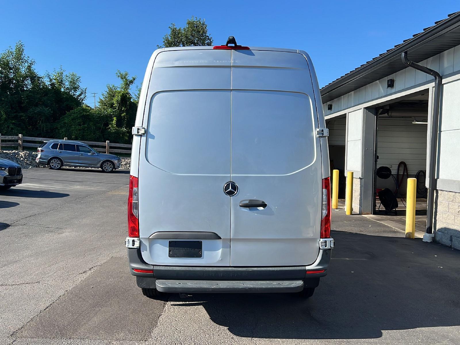 Used 2023 iridium silver metallic Mercedes-Benz Cargo Van 144" High Roof image 6