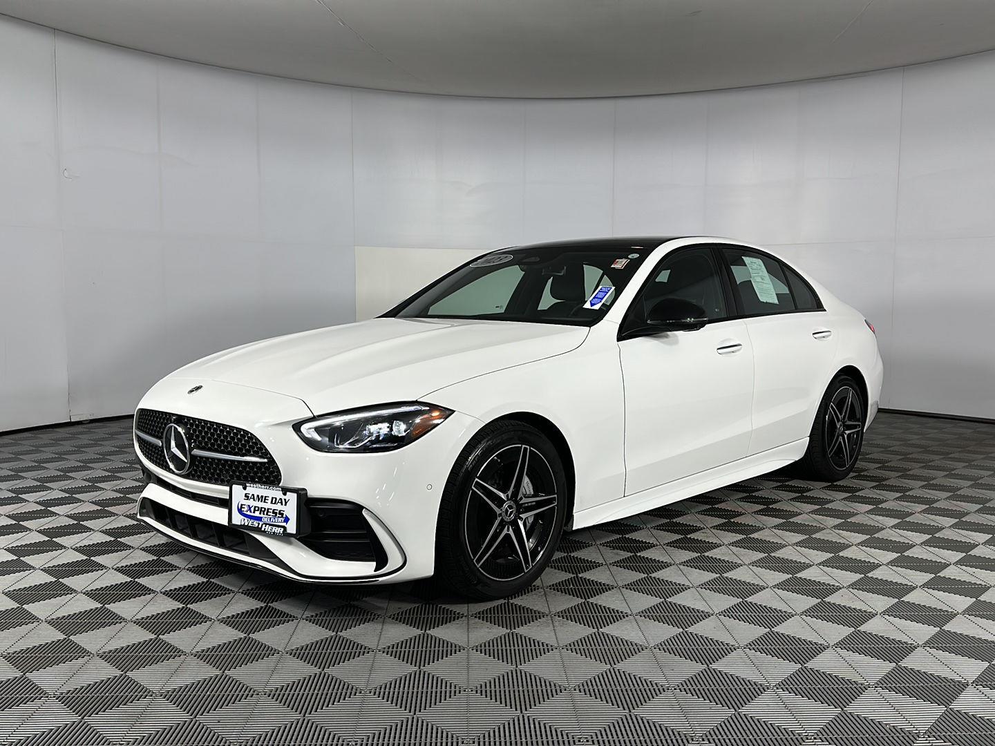 Certified Used 2023 Polar White Mercedes-Benz C 300 image 5