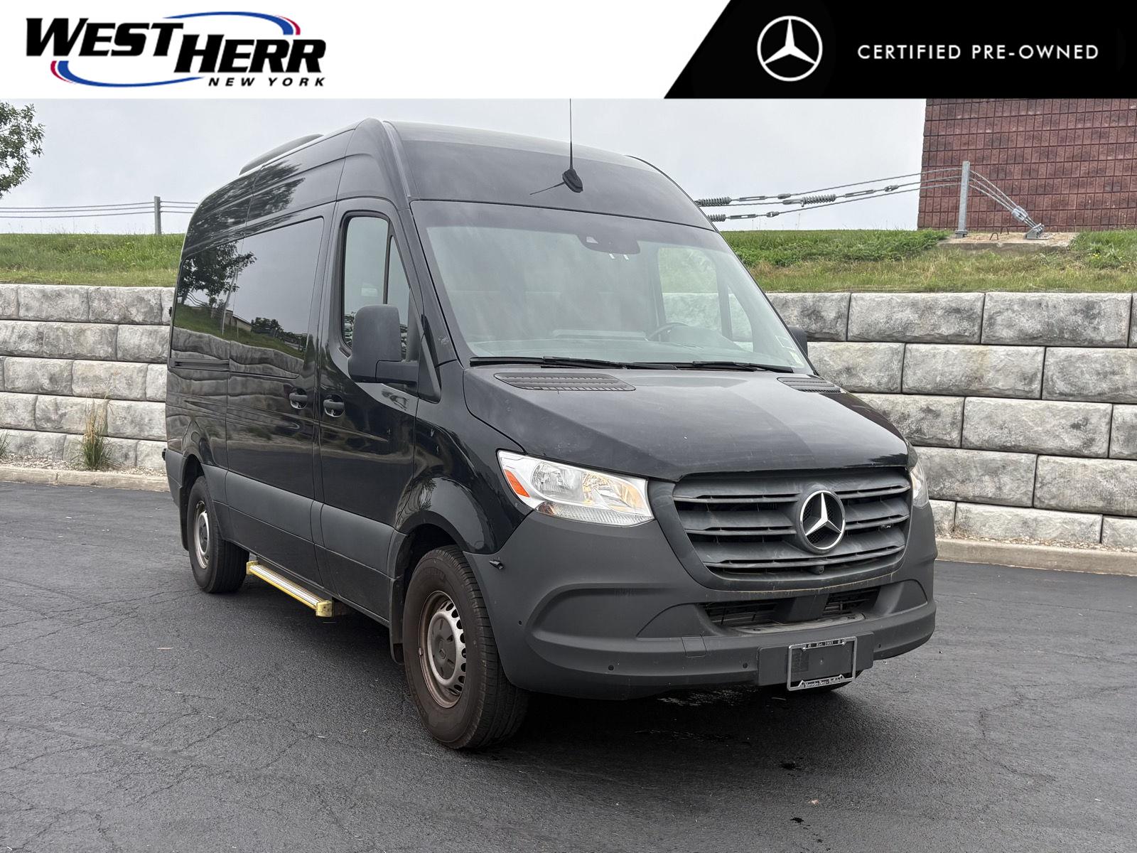 Black Blue 2022 Mercedes-Benz Sprinter Van 4X2 Automatic