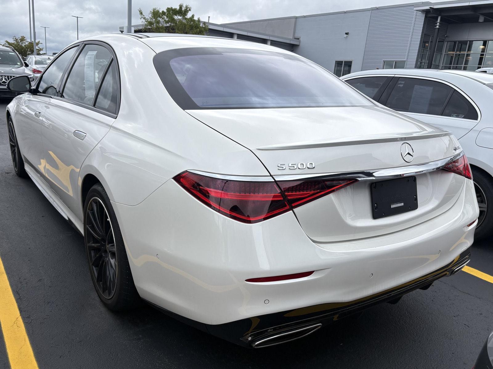 Certified Used 2023 MANUFAKTUR Diamond White Mercedes-Benz S 500 image 5
